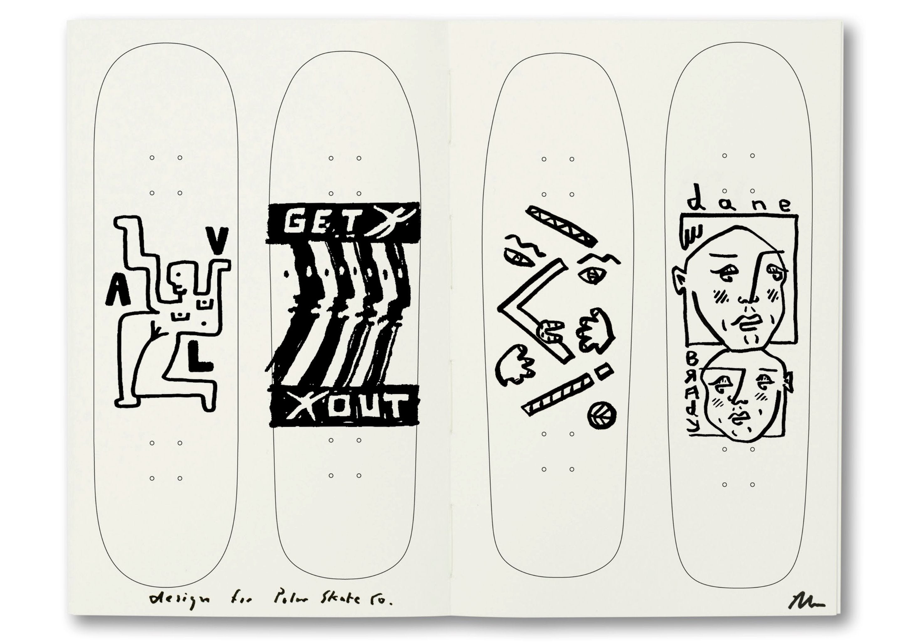 Polar Skate Co. Deck Book Bücher & Magazine Polar Skate Co.