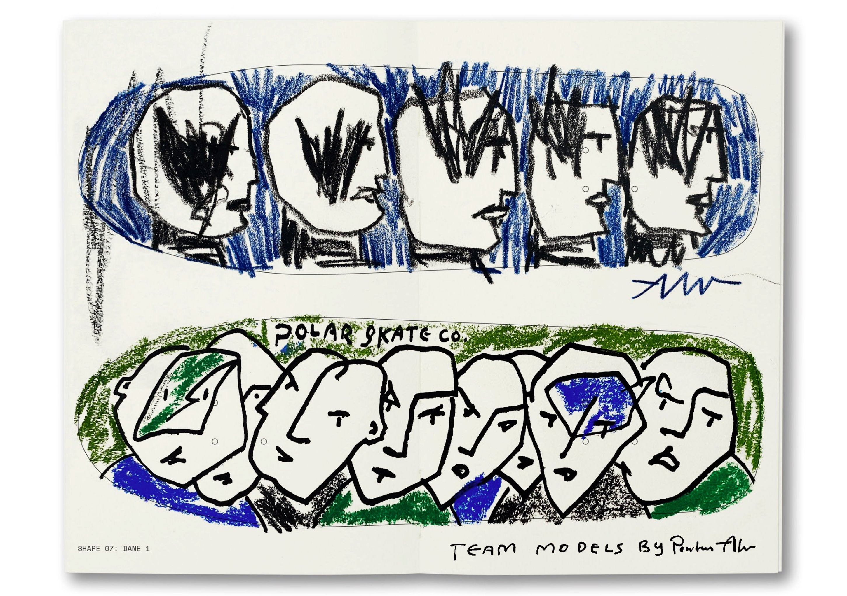 Polar Skate Co. Deck Book Bücher & Magazine Polar Skate Co.