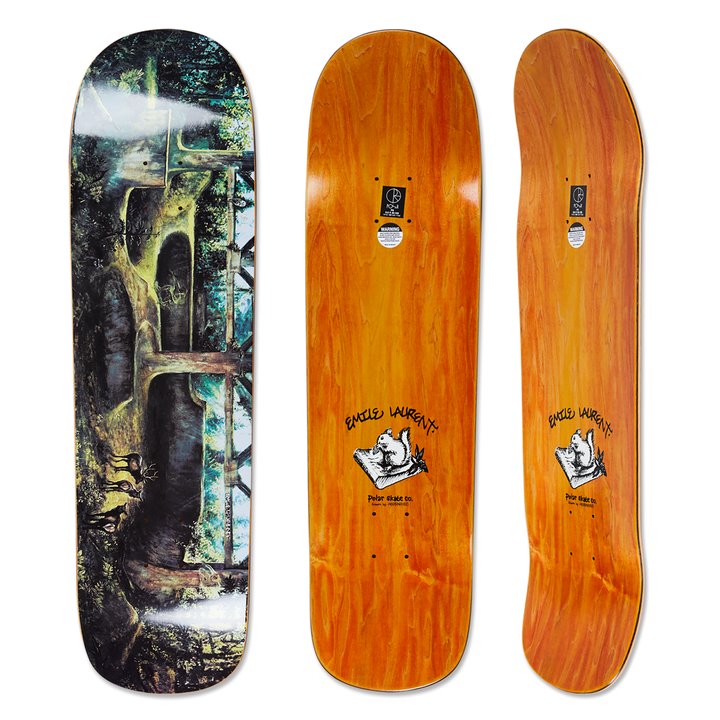 Polar Skate Co. Emile Laurent - Burnside 2084 Deck - P8 Decks Polar Skate Co.