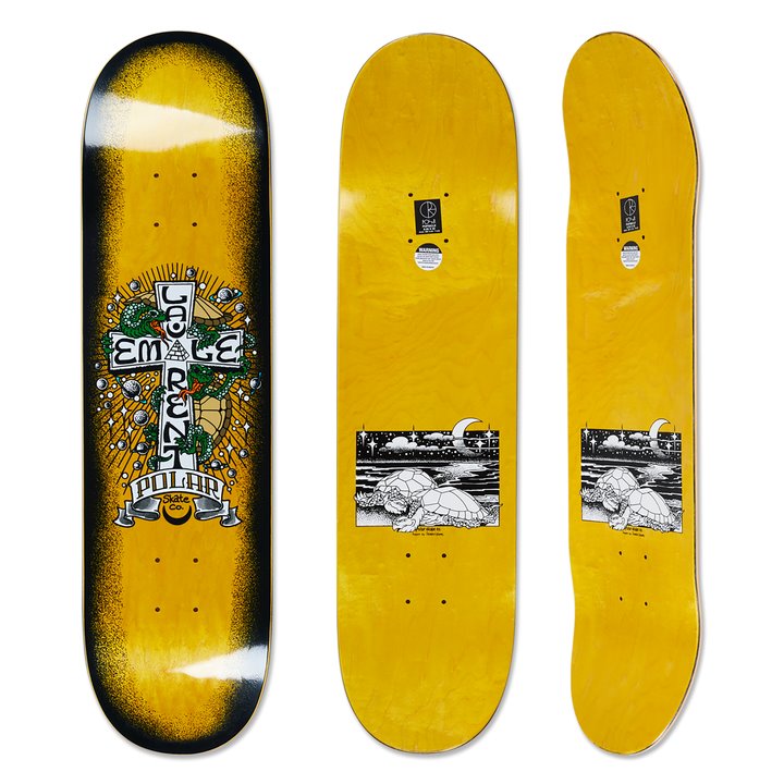 Polar Skate Co. Emile Laurent - Turtle Town Deck - 8.5" Decks Polar Skate Co.
