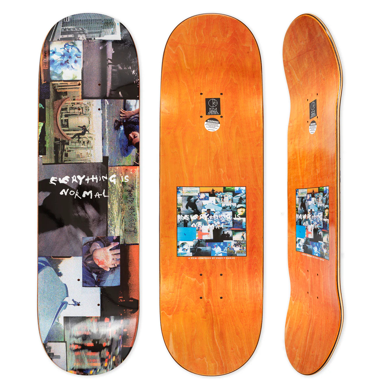 Polar Skate Co. Everything Is Normal - C Deck - 8,625" Decks Polar Skate Co.