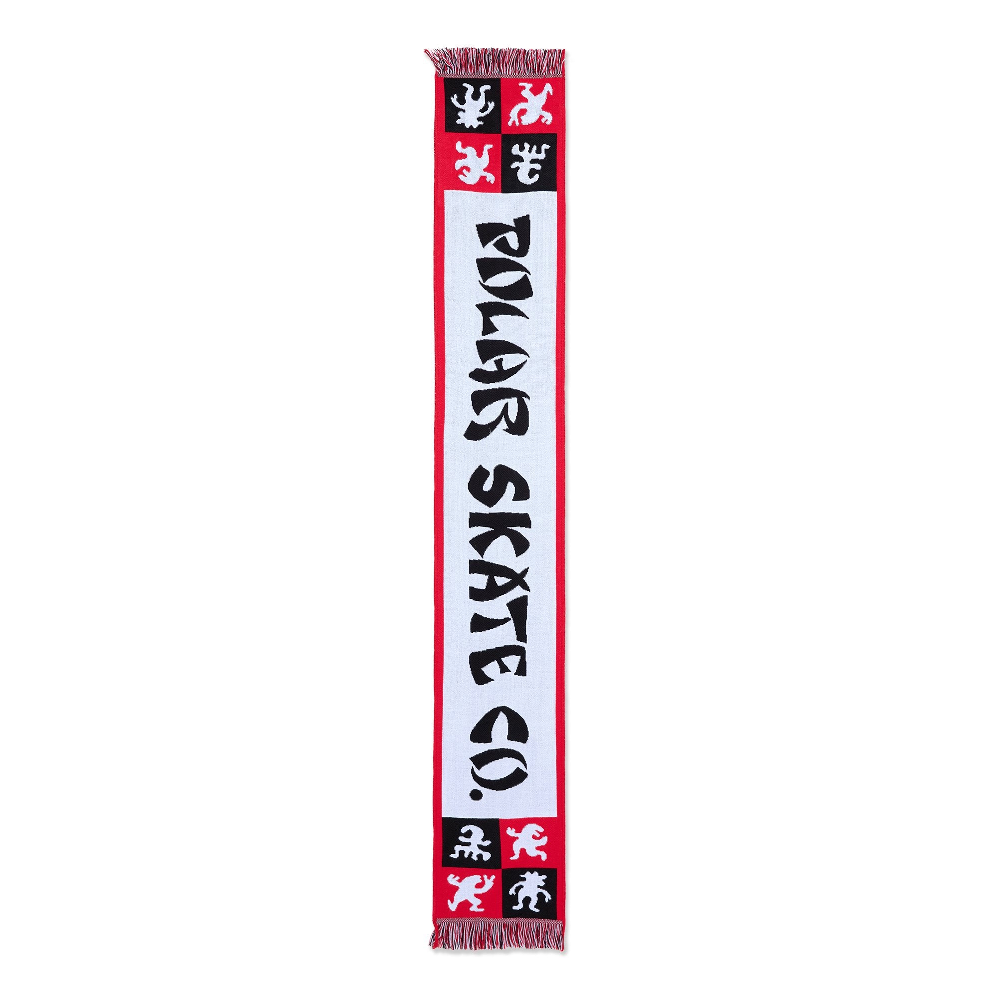 Polar Skate Co. Football Scarf Checkers Schal Polar Skate Co.