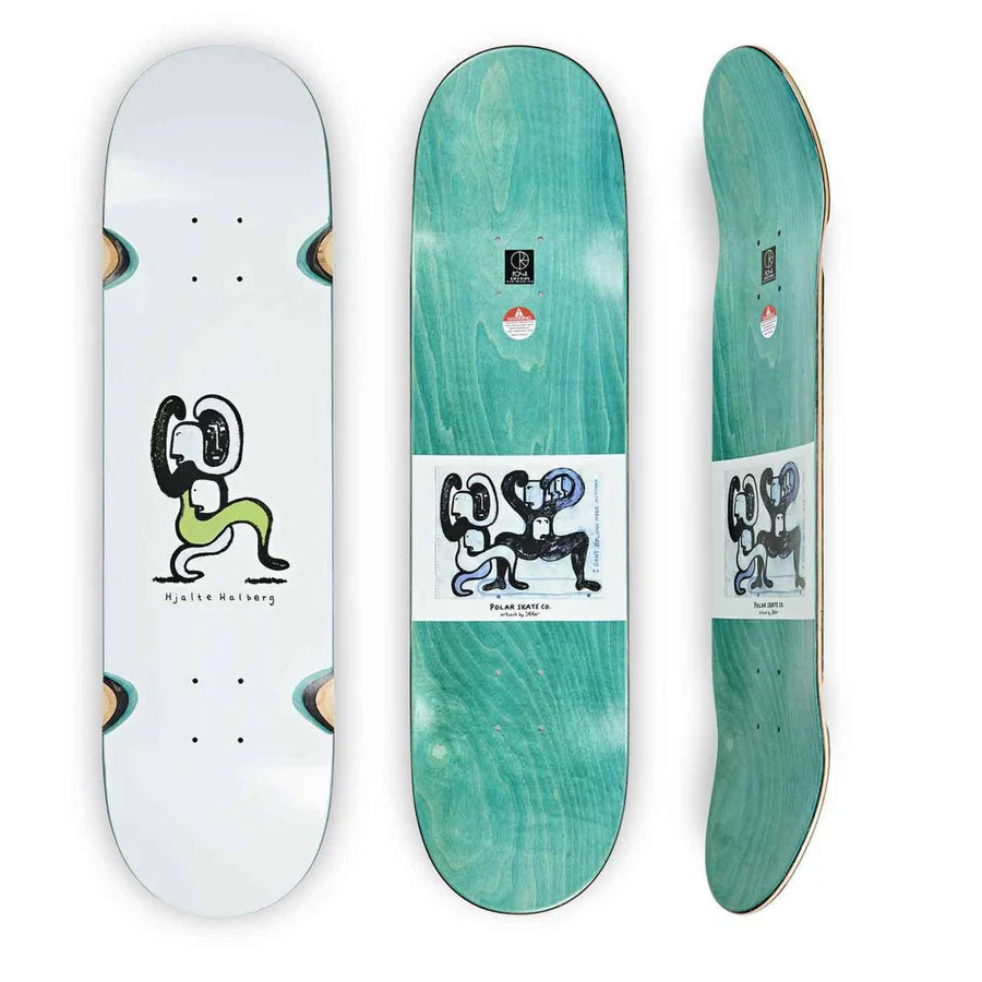 Polar Skate Co. Hjalte Halberg - Lurking Deck Wheel Well - 8.375" Decks Polar Skate Co.