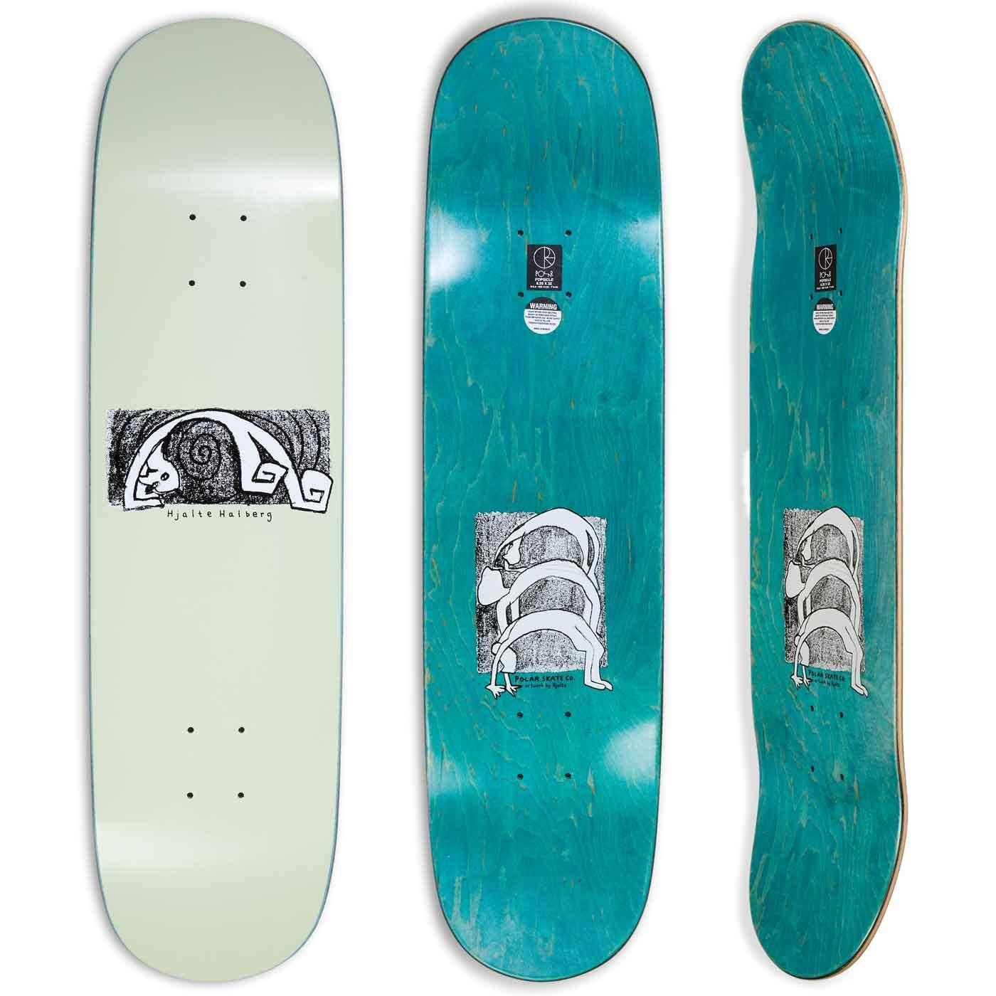 Polar Skate Co. Hjalte Halberg - Yoga Trippin' Popsicle Deck - 8.25" Decks Polar Skate Co.