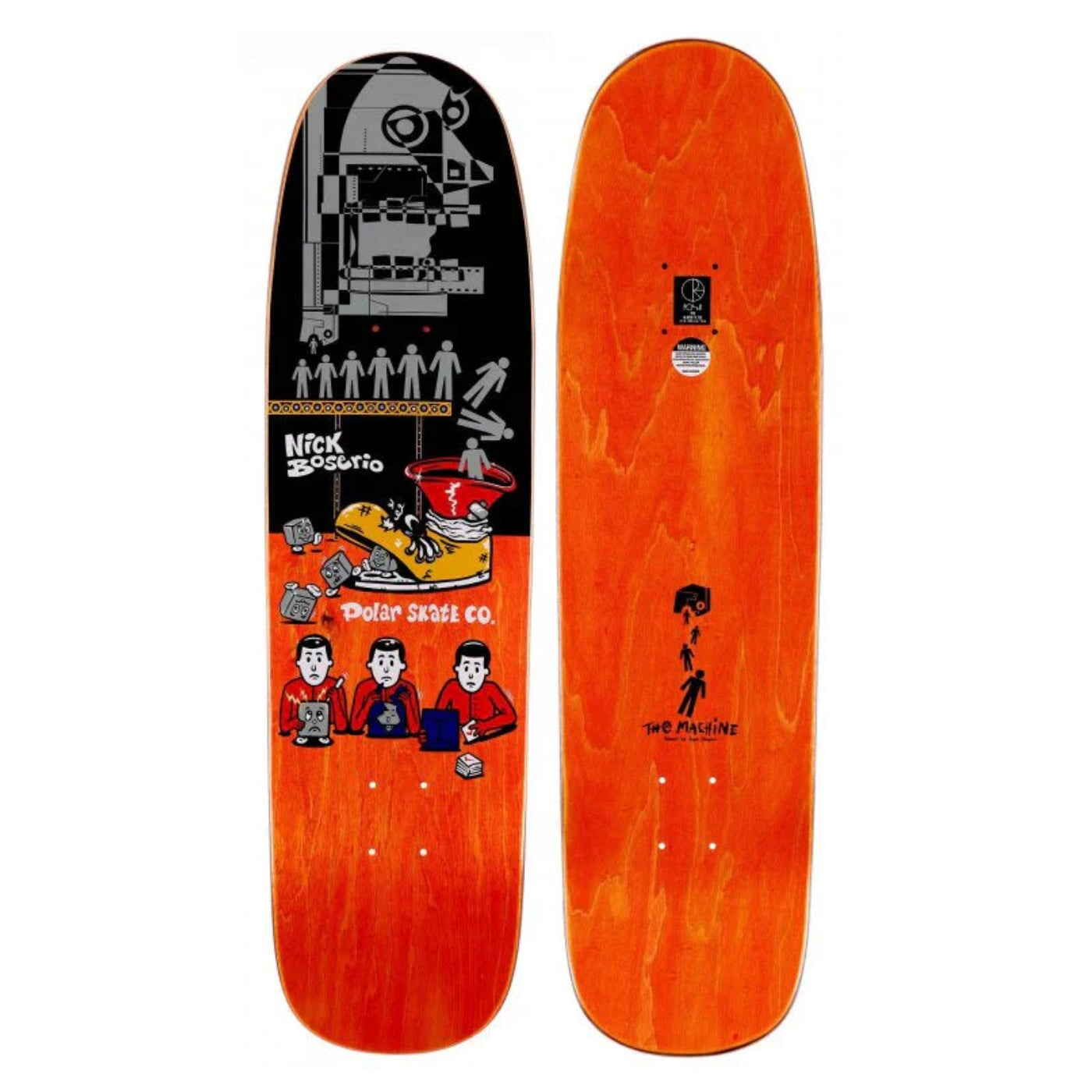 Polar Skate Co. Nick Boserio - The Machine P9 Deck - 8.625" Decks Polar Skate Co.