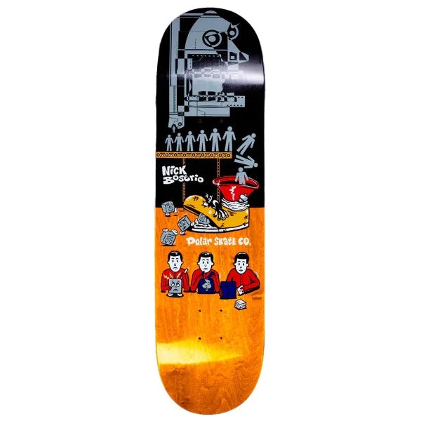 Polar Skate Co. Nick Boserio - The Machine Popsicle Deck - 7.875" Decks Polar Skate Co.