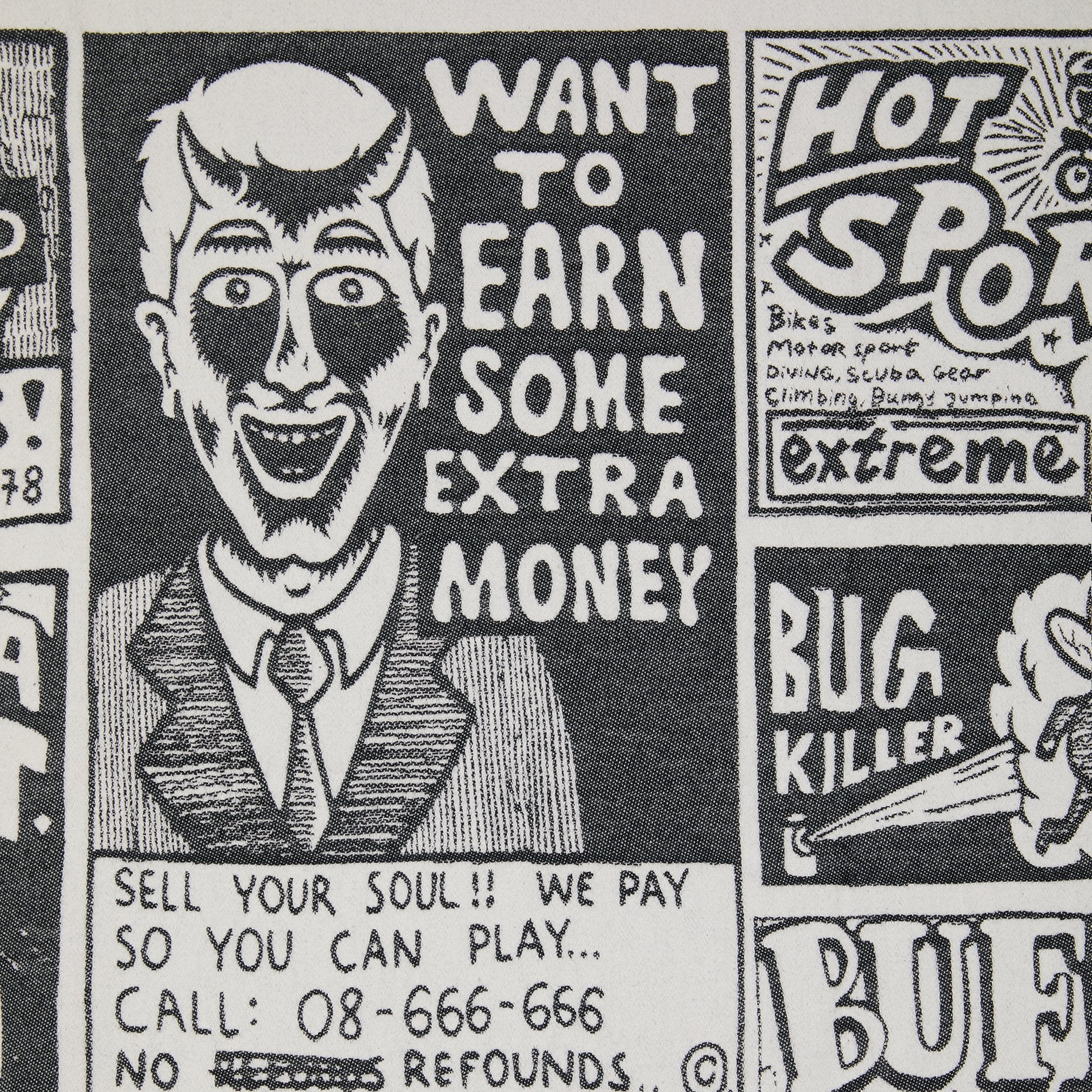 Polar Skate Co. Picnic Blanket Newspaper Outdoor-Decke Polar Skate Co.