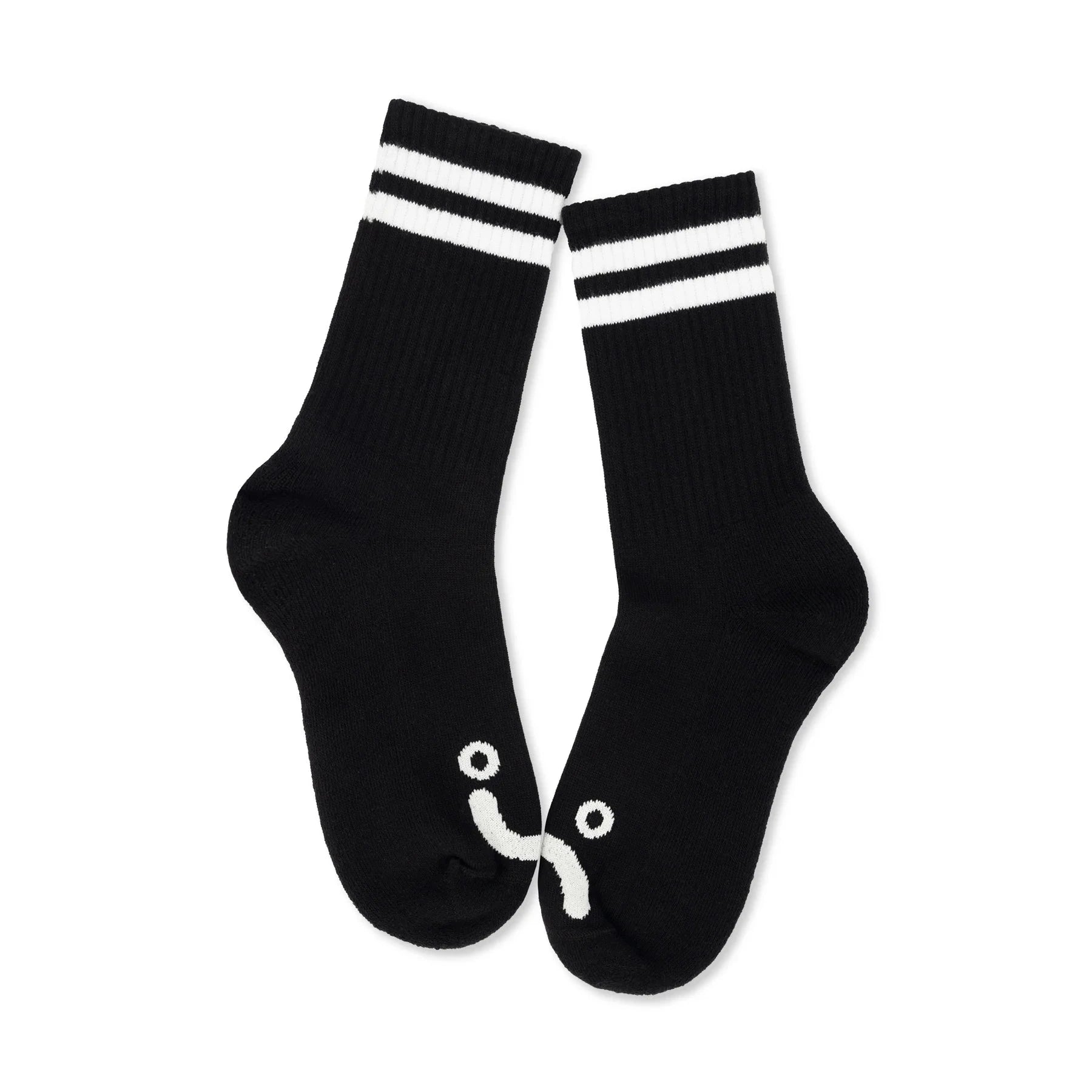 Polar Skate Co. Rib Socks | Happy Sad Socken mittel Polar Skate Co.