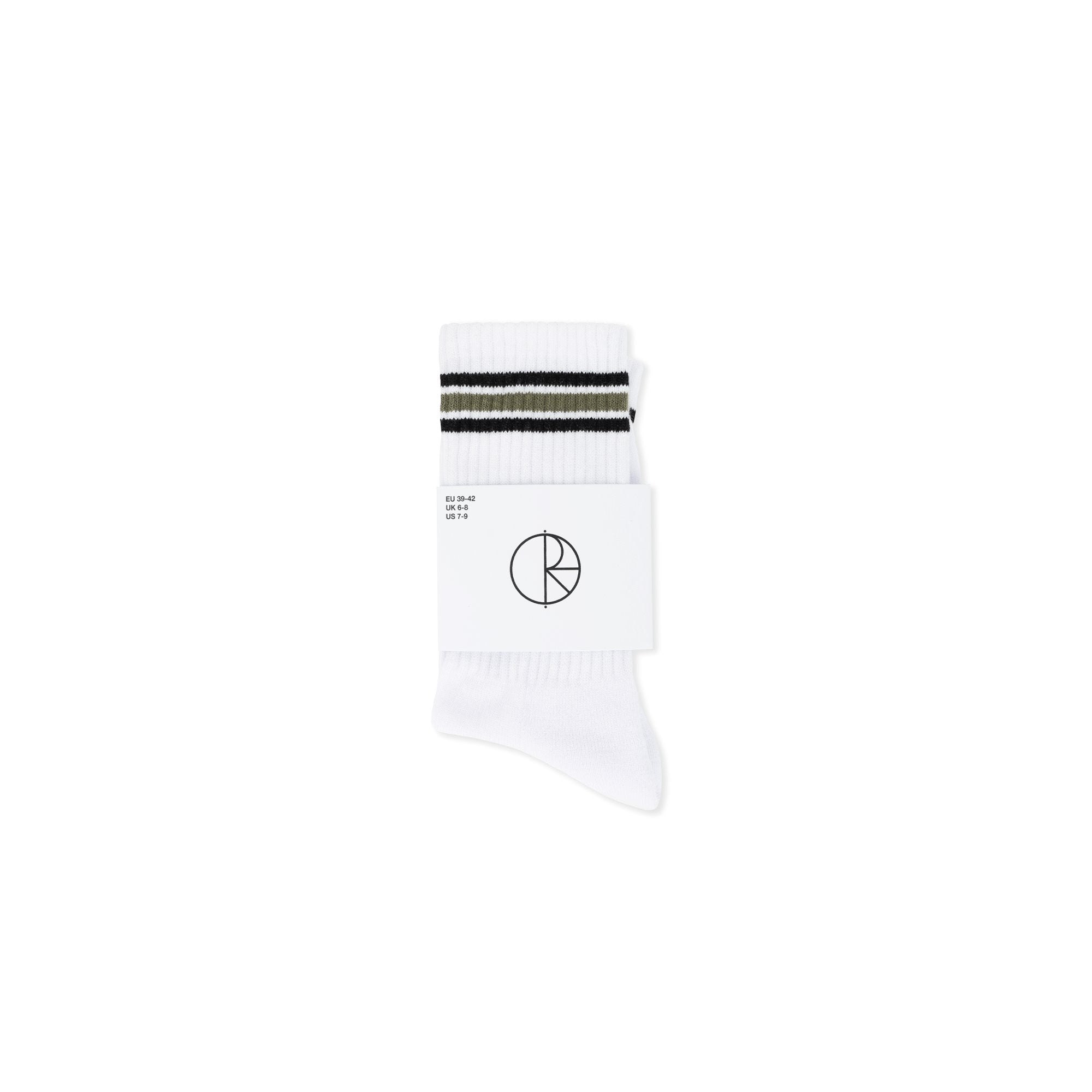 Polar Skate Co. Rib Stripe Socken Unisex Socken mittel Polar Skate Co.