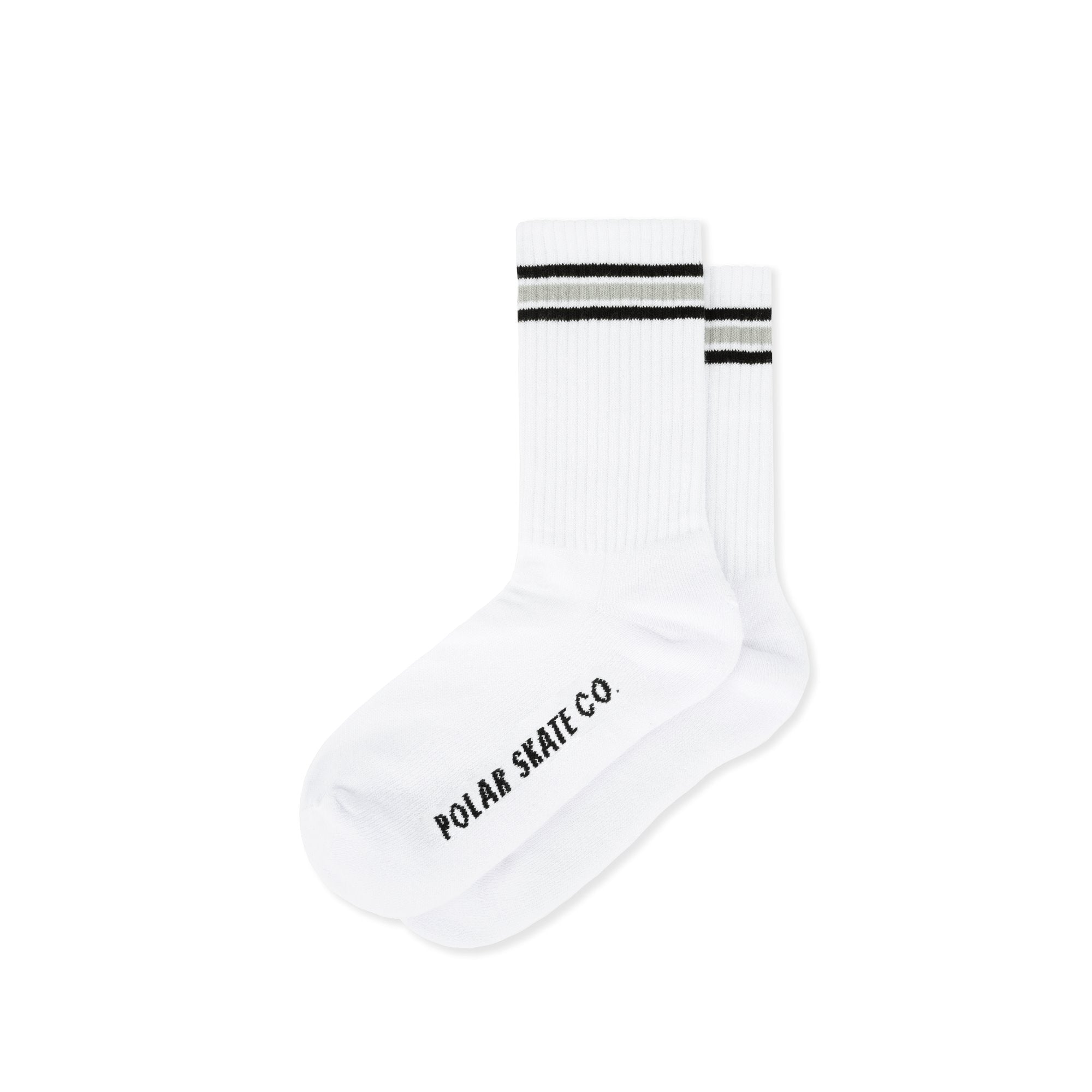 Polar Skate Co. Rib Stripe Socken Unisex Socken mittel Polar Skate Co.
