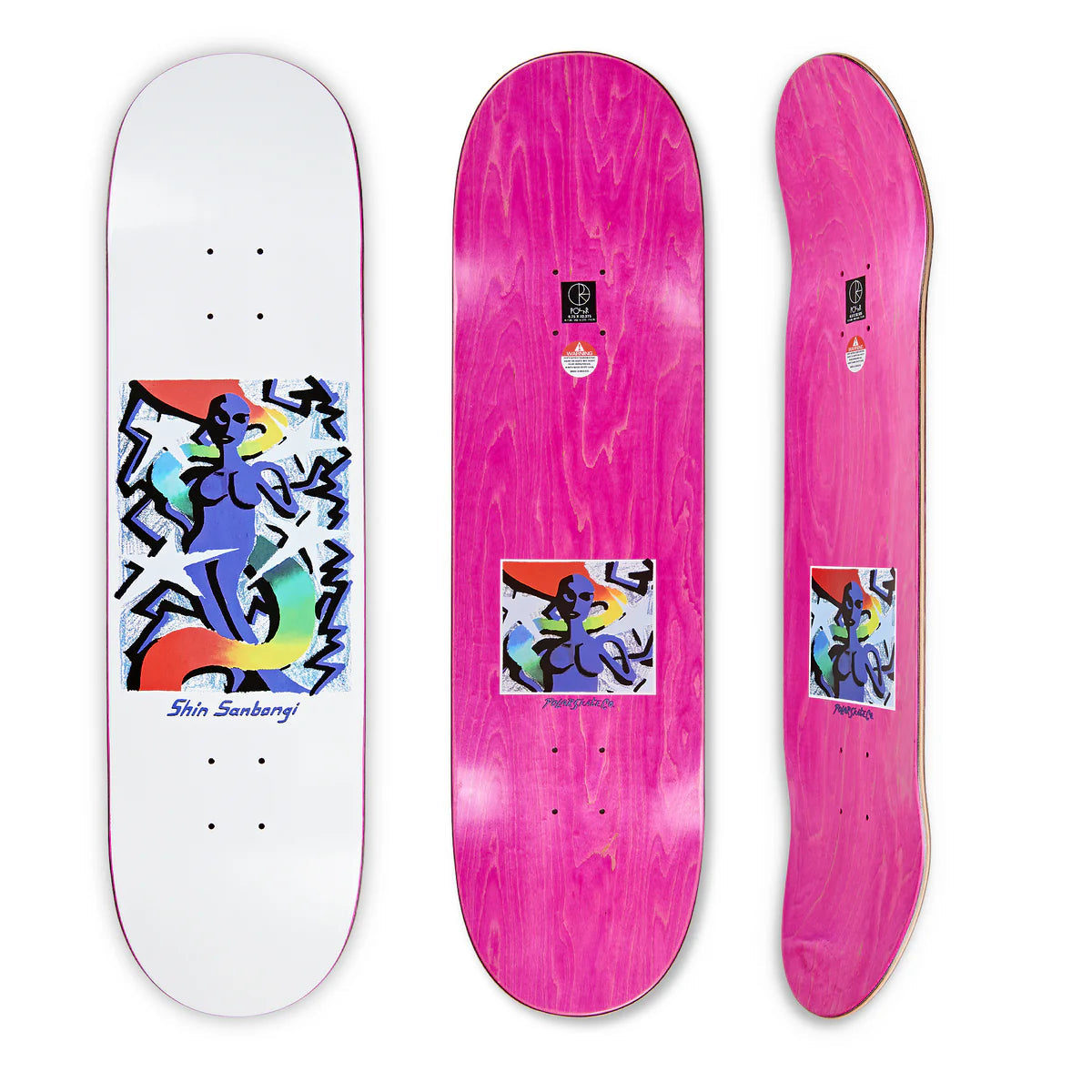 Polar Skate Co. Shin Sanbongi- Deck - 8.5" Decks Polar Skate Co.