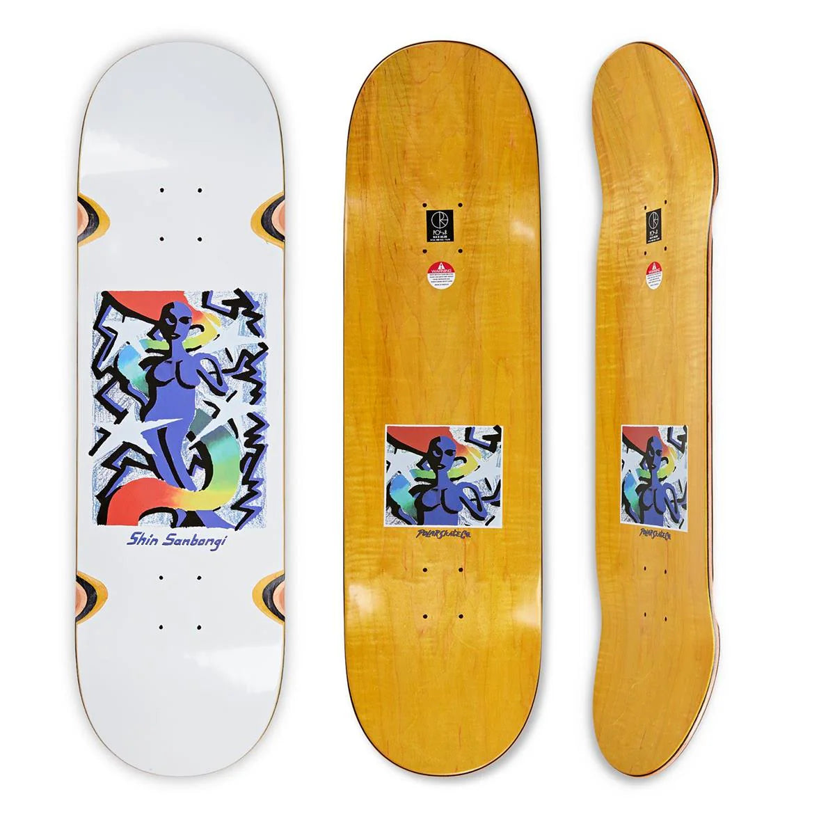 Polar Skate Co. Shin Sanbongi - Queen Deck Wheel Well - 9.0" Decks Polar Skate Co.