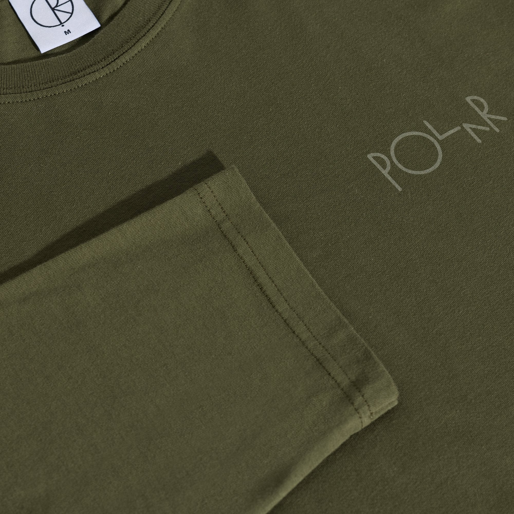 Polar Skate Co. Steve Tee LS - Stroke Logo Longsleeve Herren Langarm-Shirt Polar Skate Co.