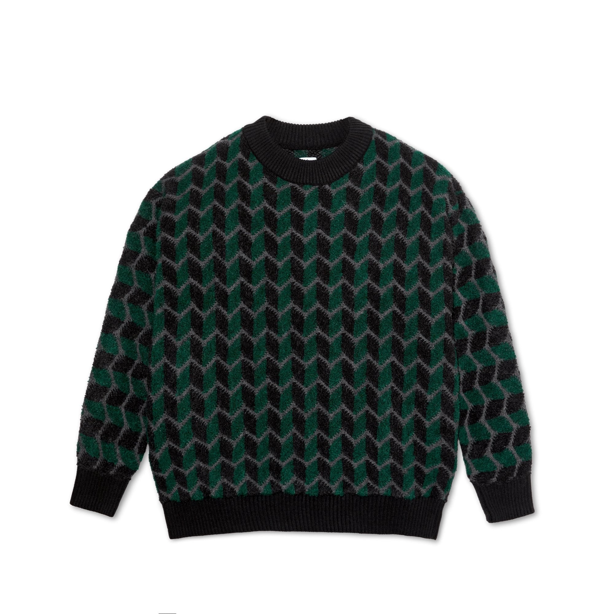Polar Skate Co. Zig Zag Knit Sweater Herren Strickpullover Polar Skate Co.