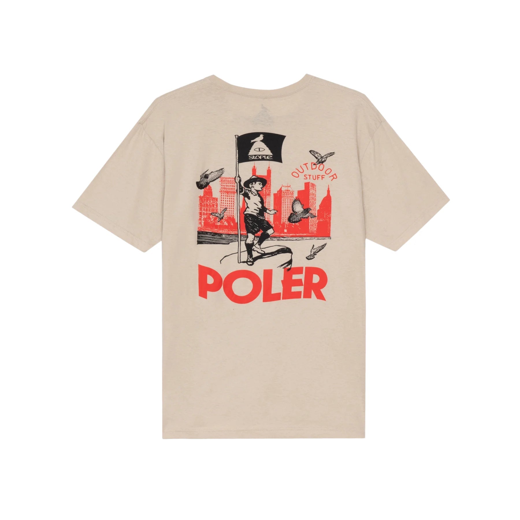 Poler x Staple Design "Outdoor Stuff" T-Shirt Herren T-Shirt Poler