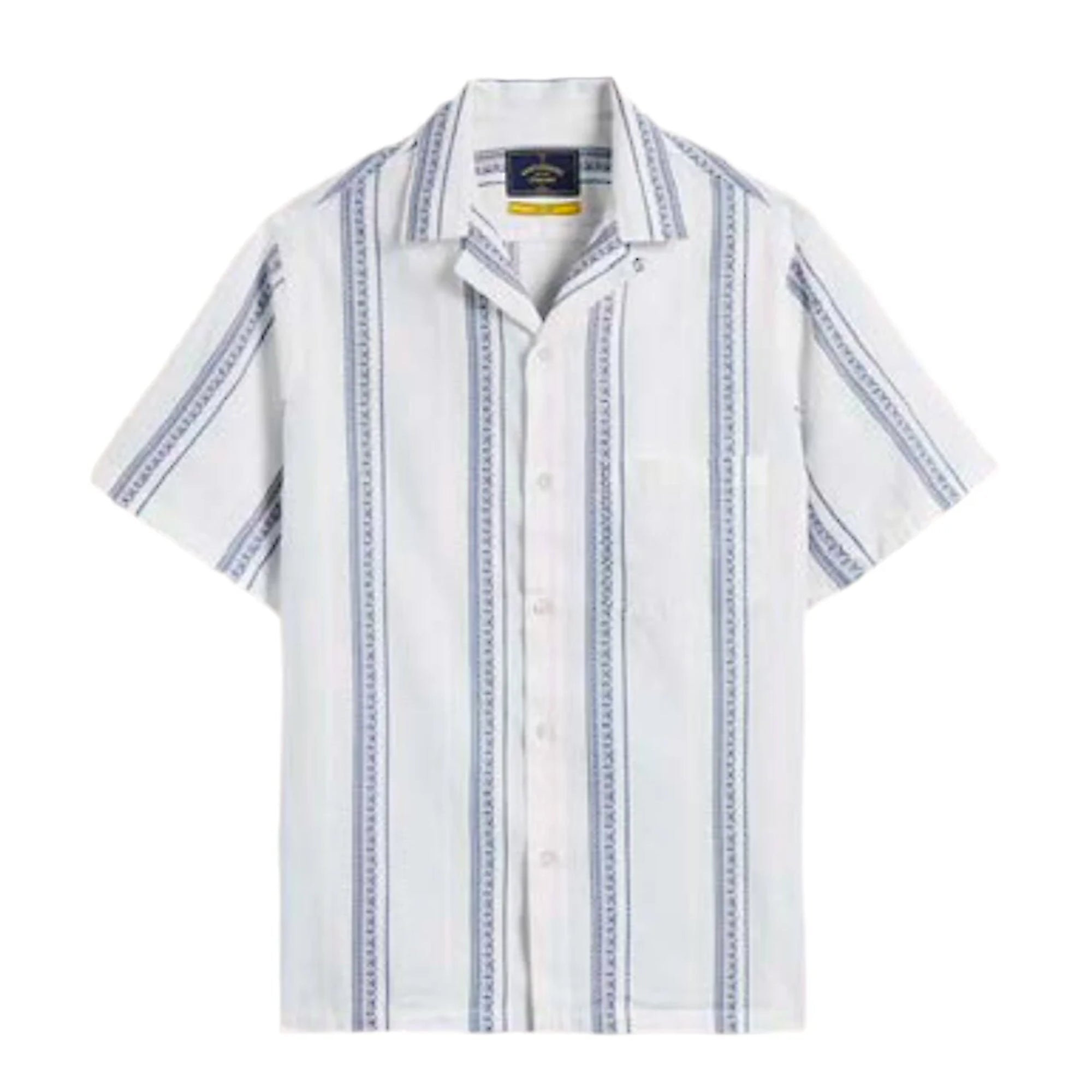 Portuguese Flannel Alqueva Hemd Herren Kurzarm-Hemd Portuguese Flannel