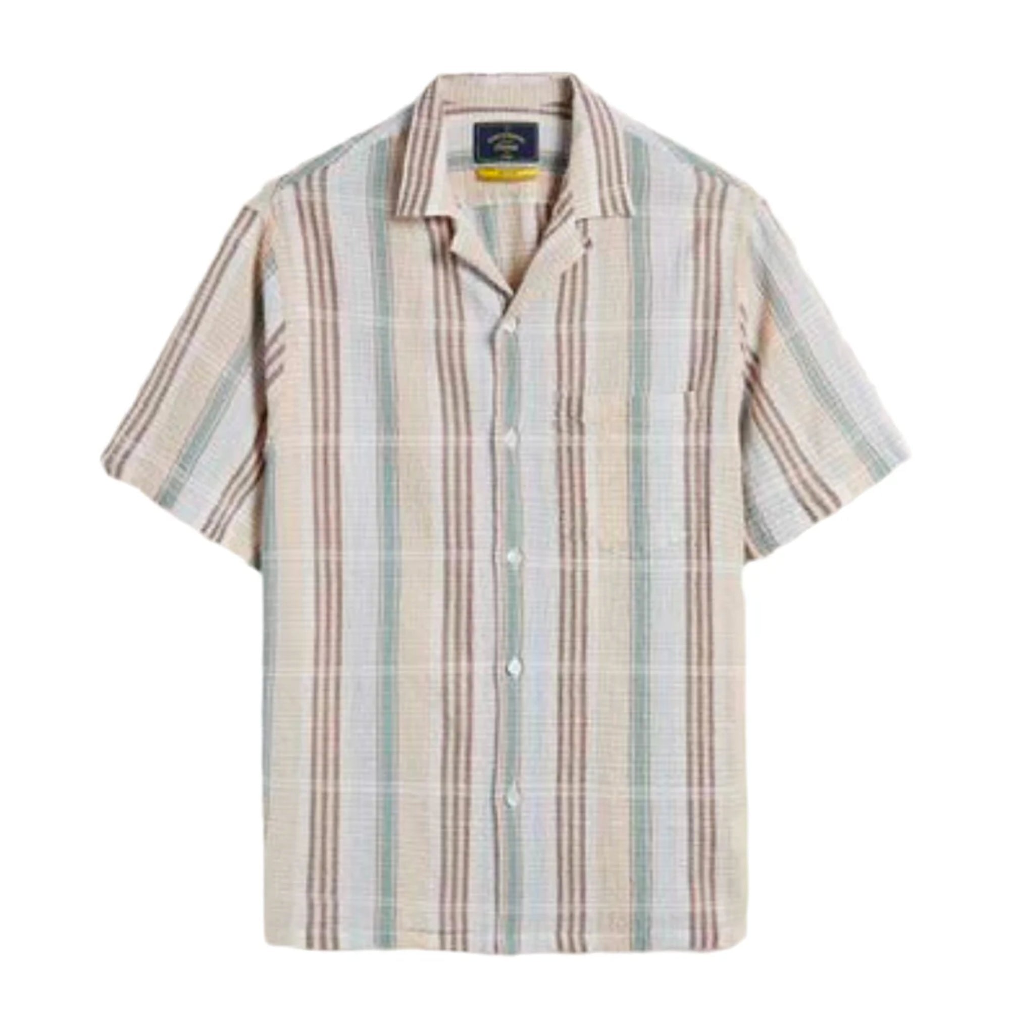 Portuguese Flannel Beira Hemd Herren Kurzarm-Hemd Portuguese Flannel