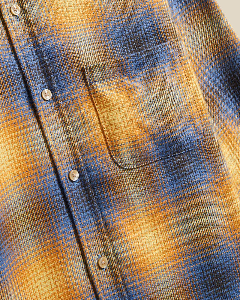 Portuguese Flannel Cerejeira Hemd Herren Langarm-Hemd Portuguese Flannel