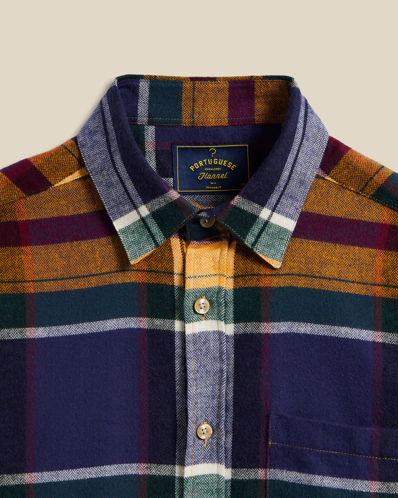 Portuguese Flannel Chelsea Hemd Herren Langarm-Hemd Portuguese Flannel