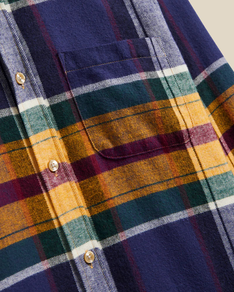 Portuguese Flannel Chelsea Hemd Herren Langarm-Hemd Portuguese Flannel