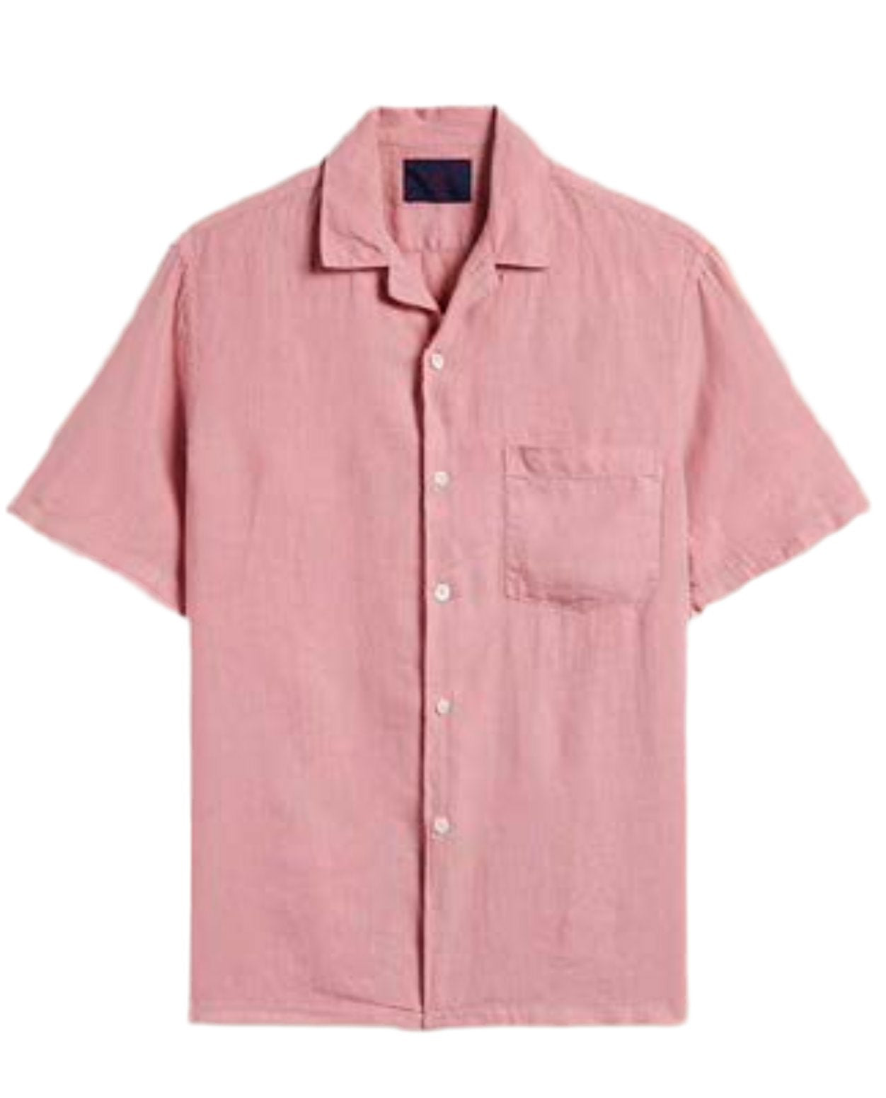 Portuguese Flannel LINEN CAMP COLLAR Hemd Herren Kurzarm-Hemd Portuguese Flannel