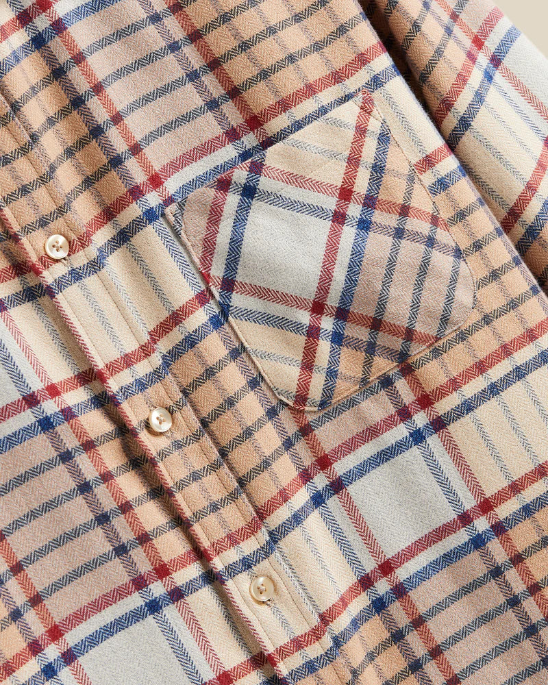 Portuguese Flannel Lumina Hemd Herren Langarm-Hemd Portuguese Flannel