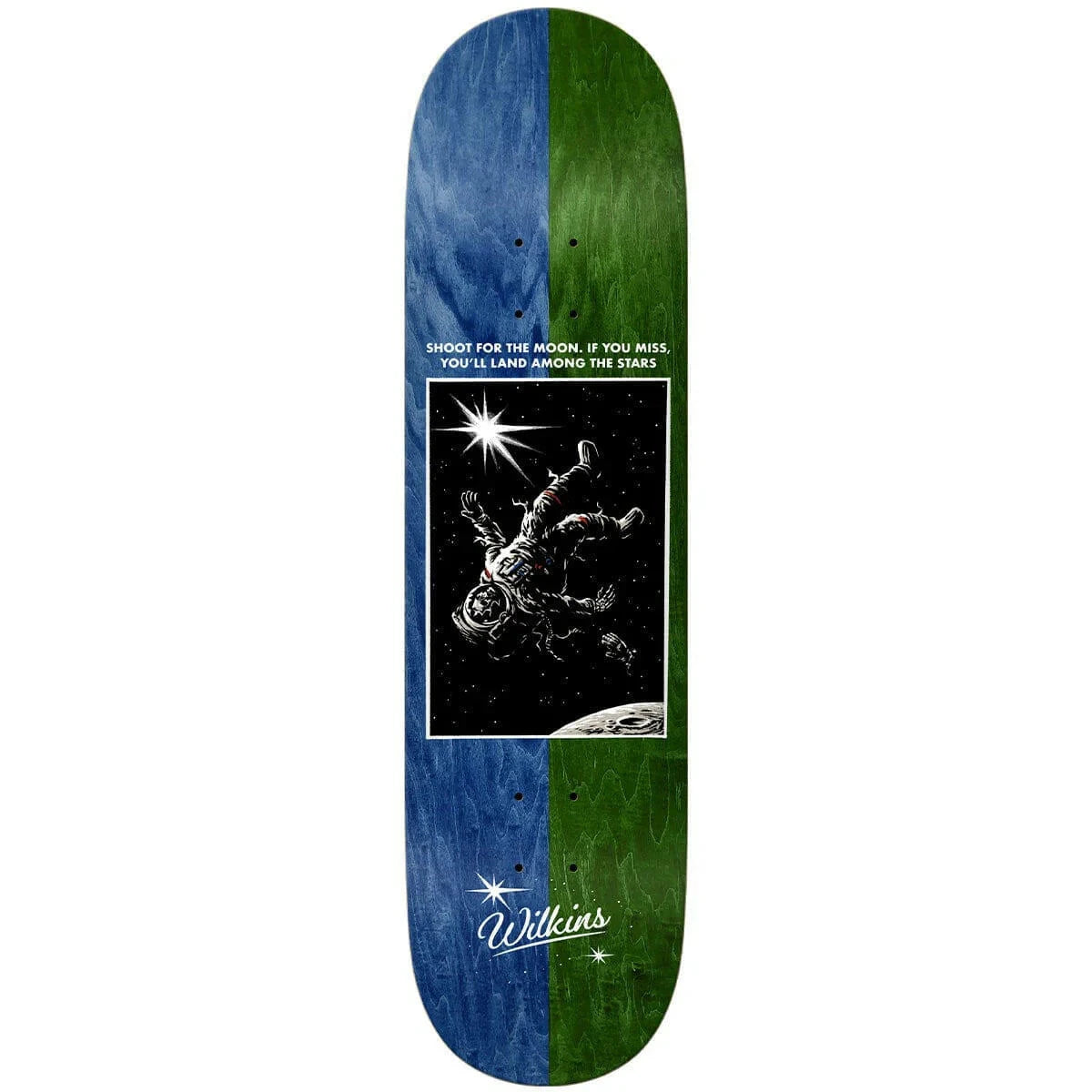 Real Brightside Jimmy Wilkins Deck - 8.62" Decks Real Skateboards