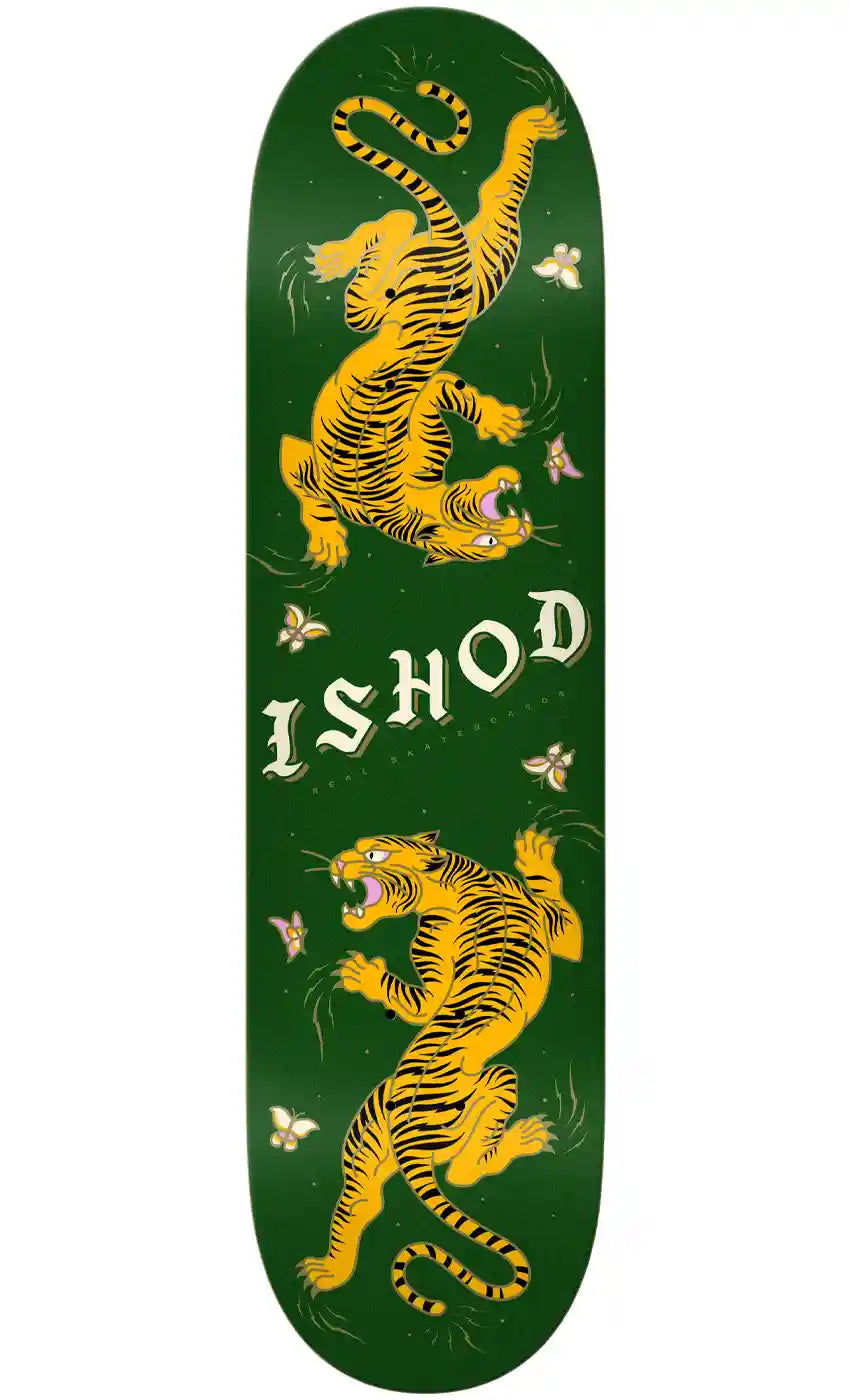 Real Cat Scratch Twin Tail Ishod Deck - 8,5" Decks Real Skateboards