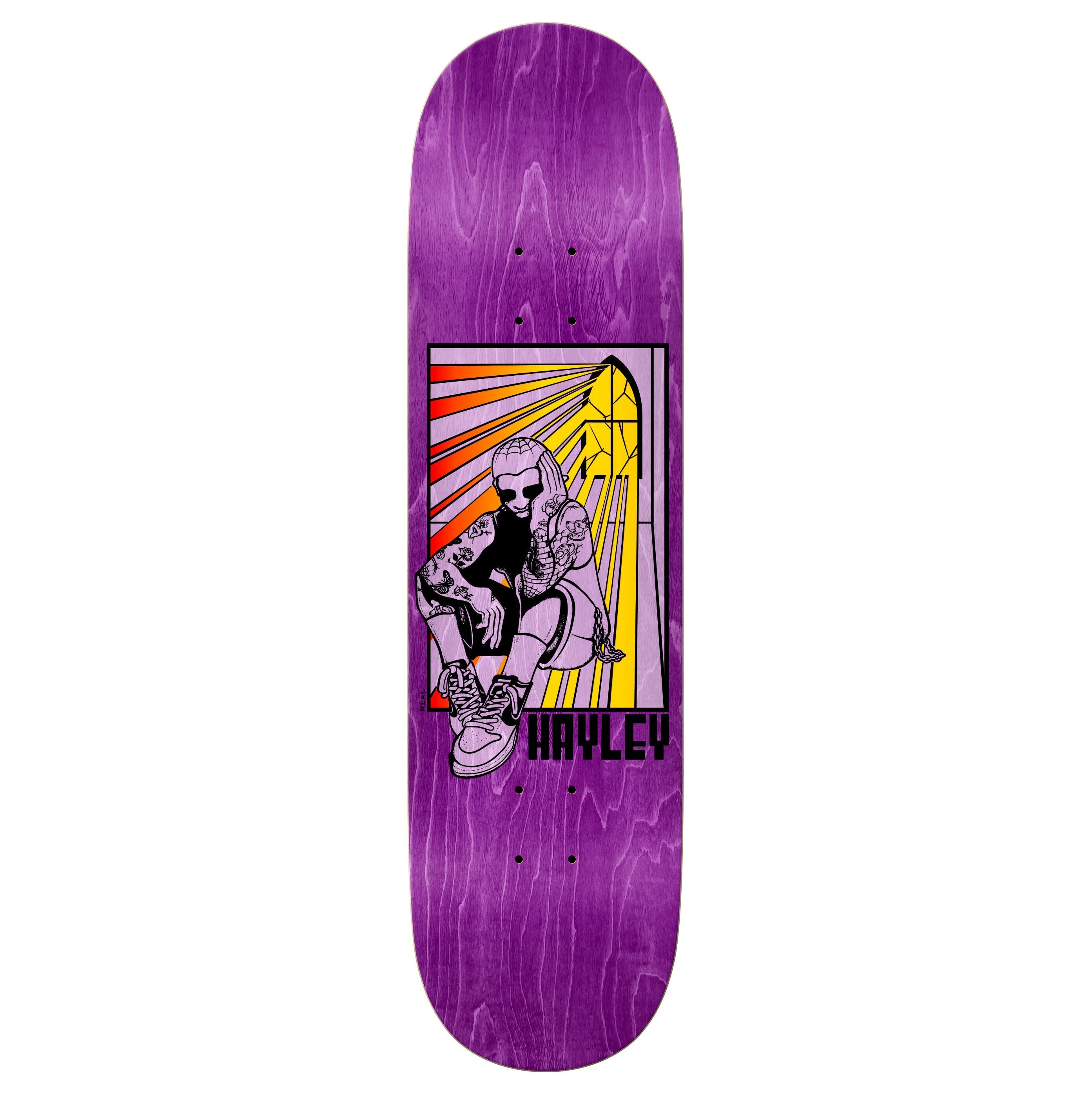 Real Hayley Stained Deck - 8,5" Decks Real Skateboards