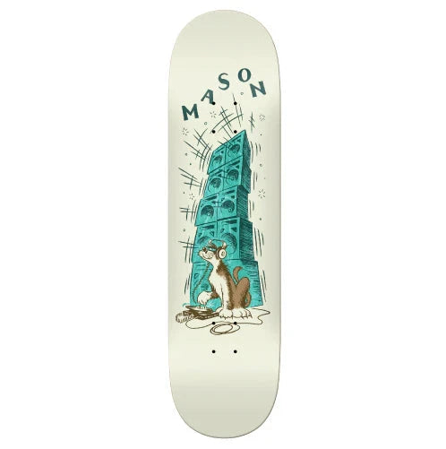 Real Mason Record Scratch Deck - 8.28" Decks Real Skateboards