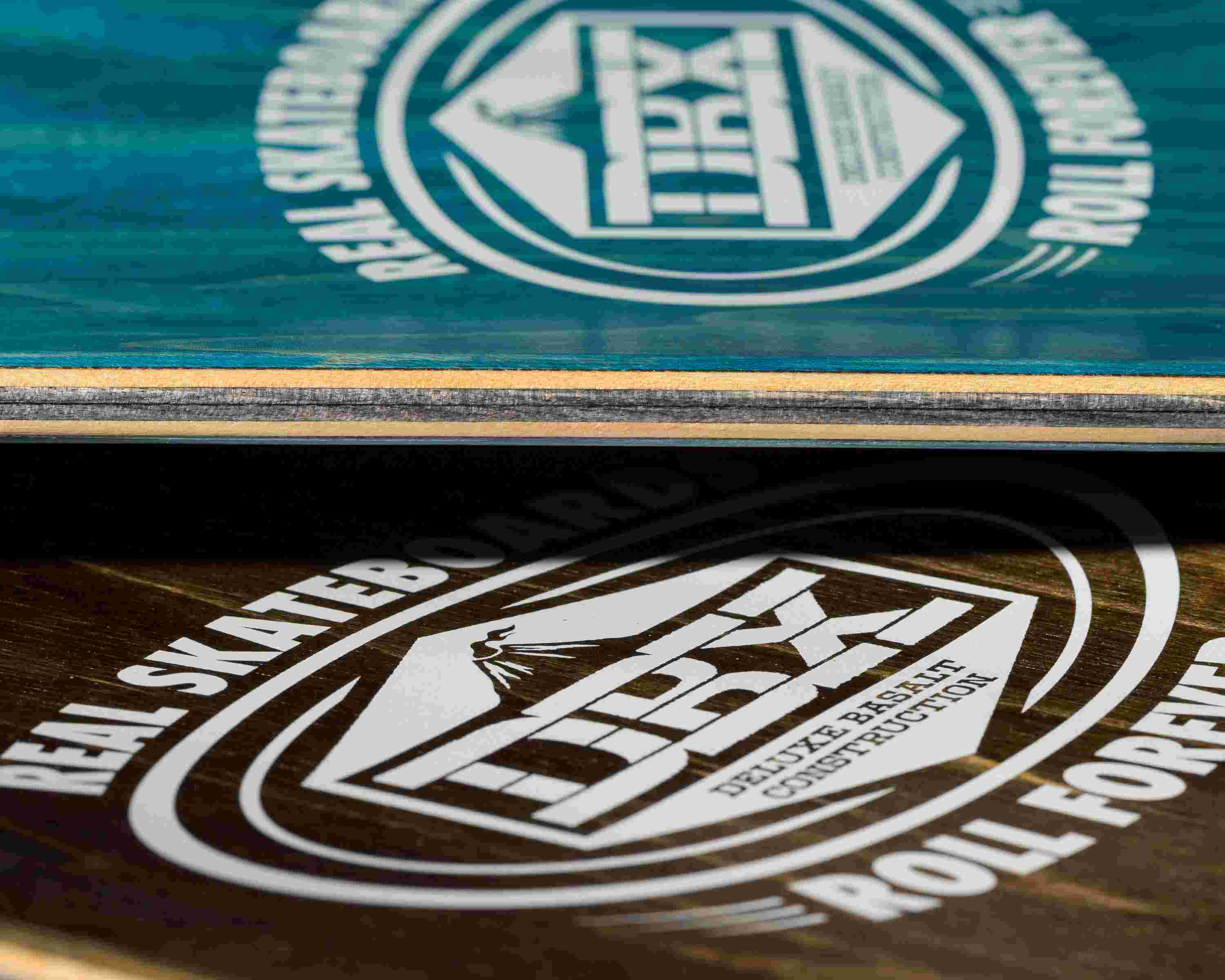 Real Oval "Purple" Foil DBX Deck - 8,38" Decks Real Skateboards