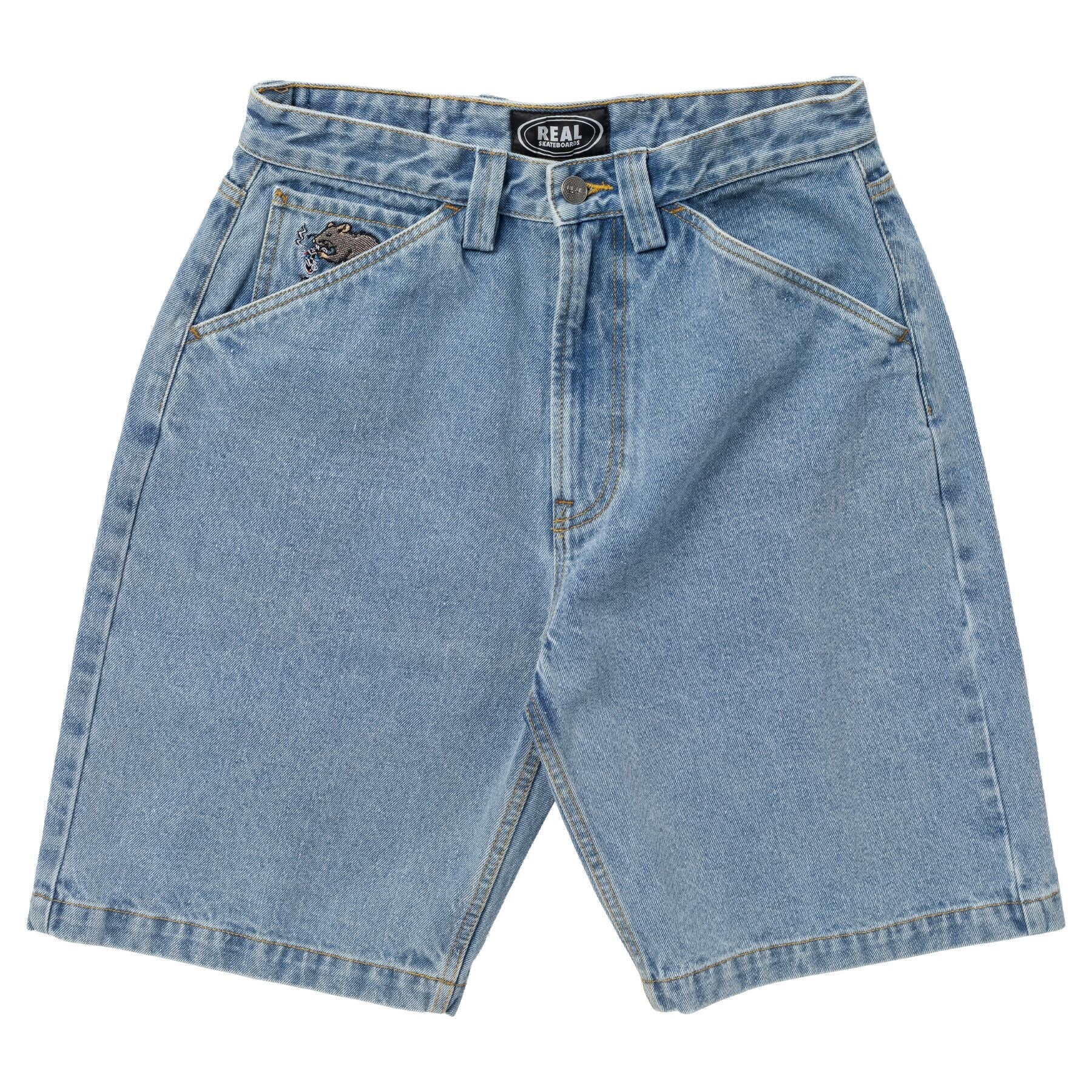 Real Streetcleaner Shorts Herren Denim-Short Real Skateboards