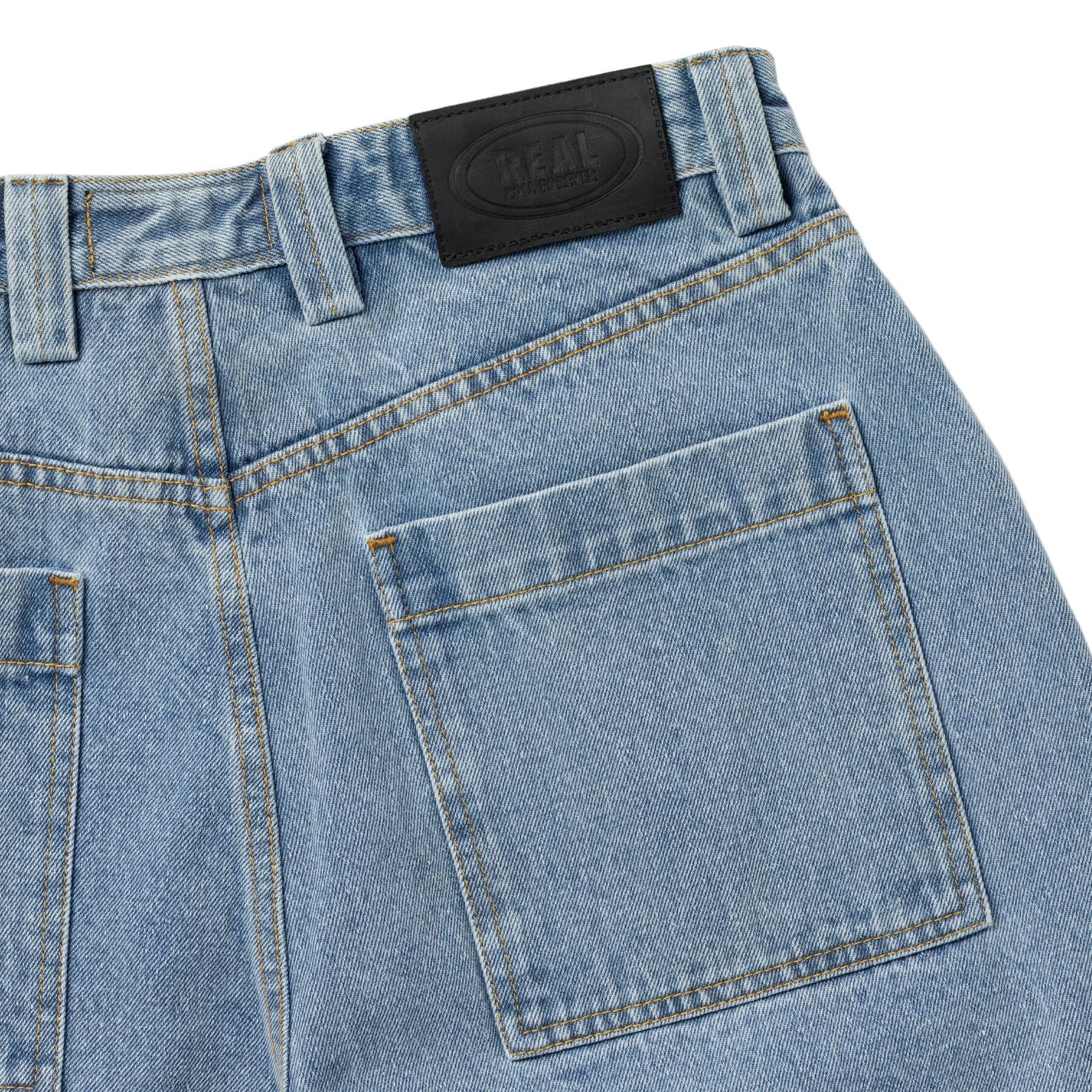 Real Streetcleaner Shorts Herren Denim-Short Real Skateboards
