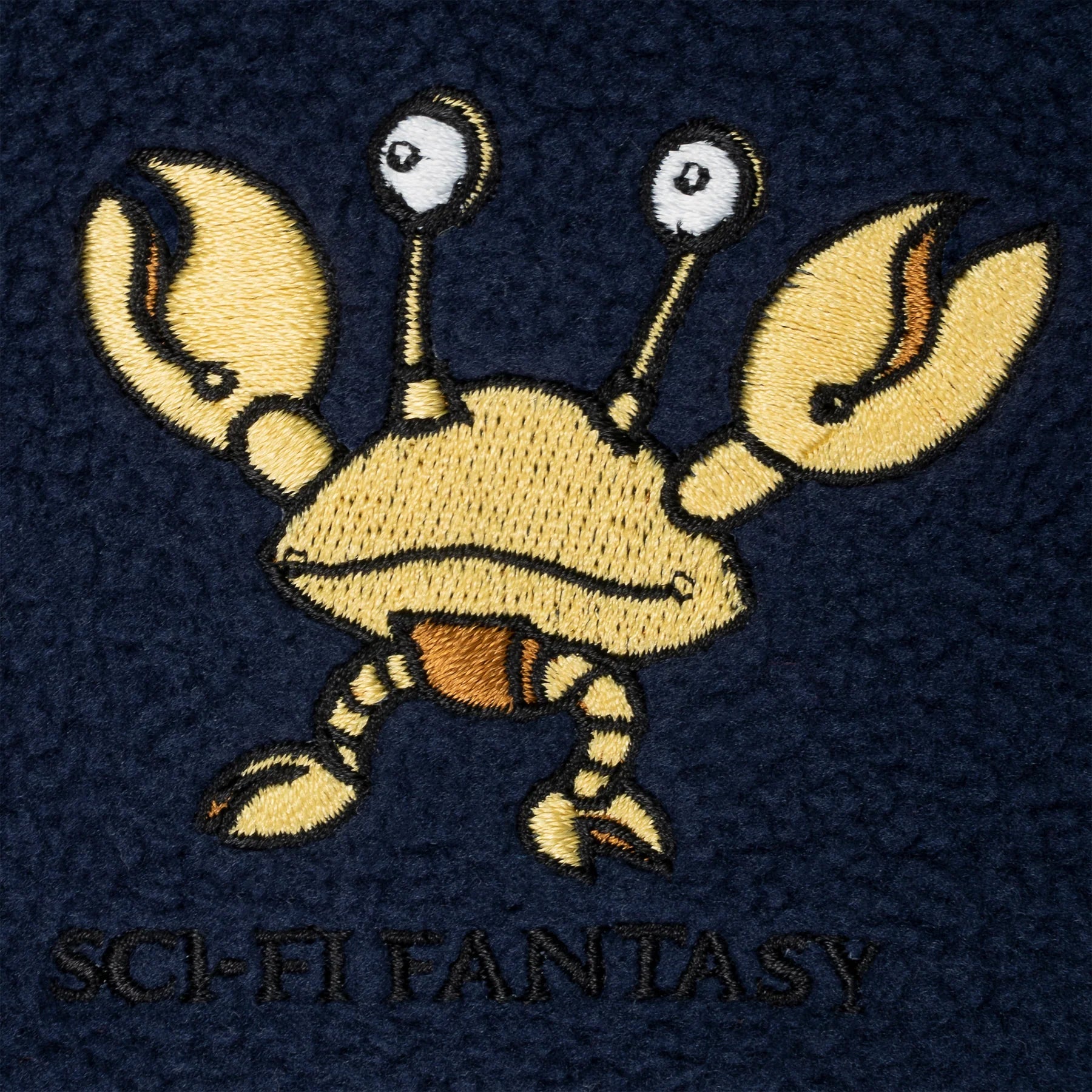Sci-Fi Fantasy Crab Quarter Zip Herren Zip Neck Sci-Fi Fantasy