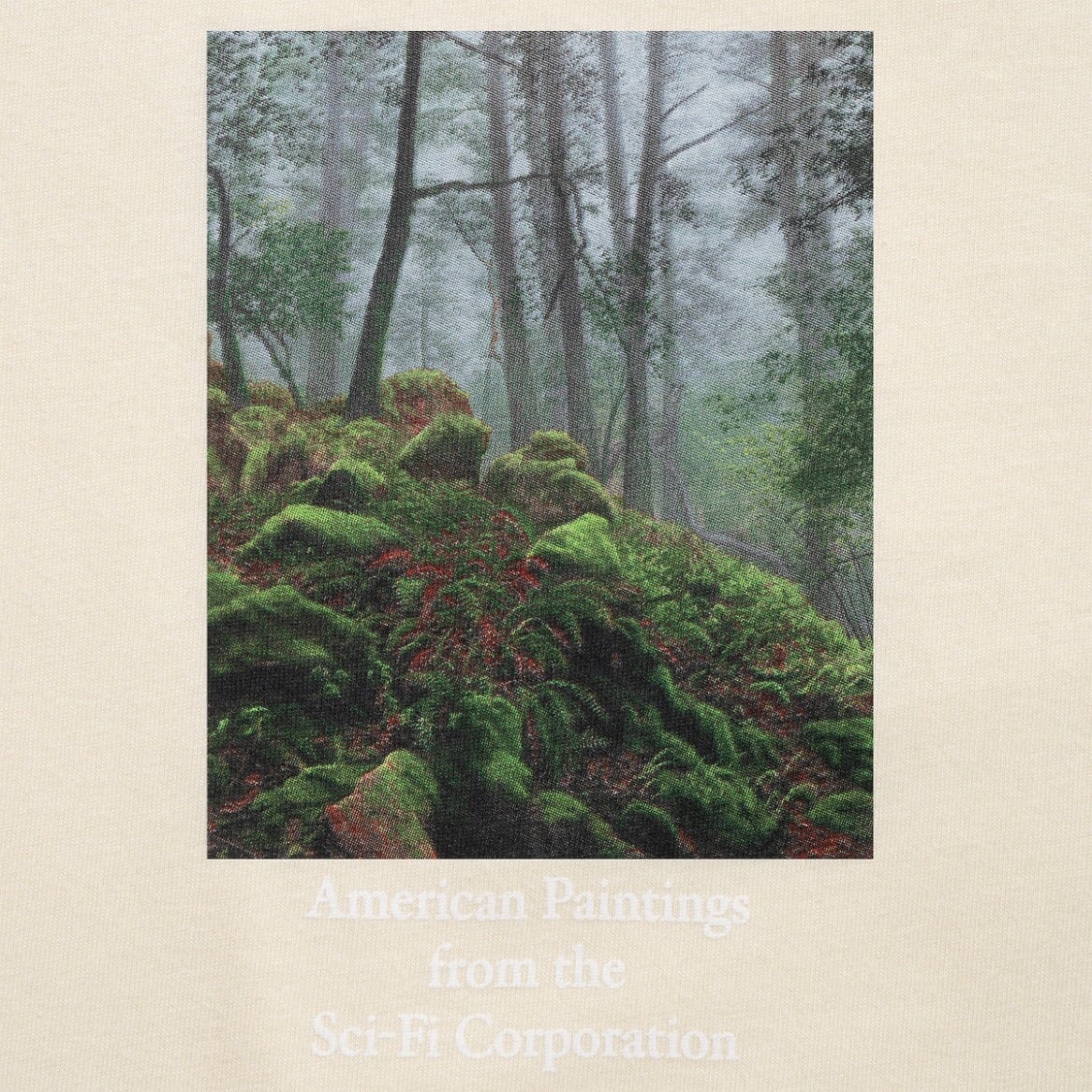 Sci-Fi Fantasy Forest T-Shirt Herren T-Shirt Sci-Fi Fantasy