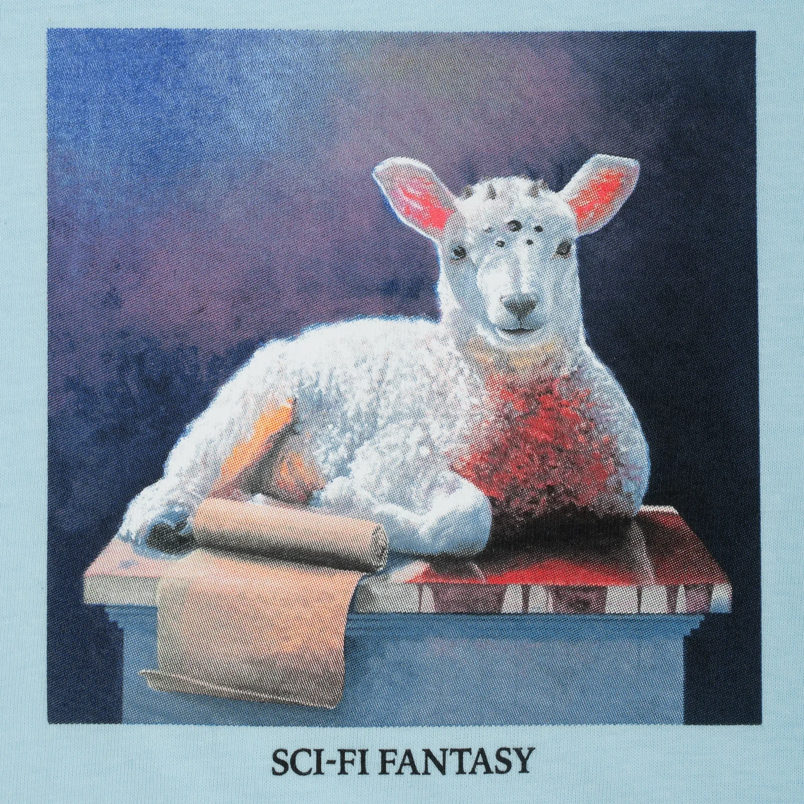 Sci-Fi Fantasy Lamb T-Shirt Herren T-Shirt Sci-Fi Fantasy
