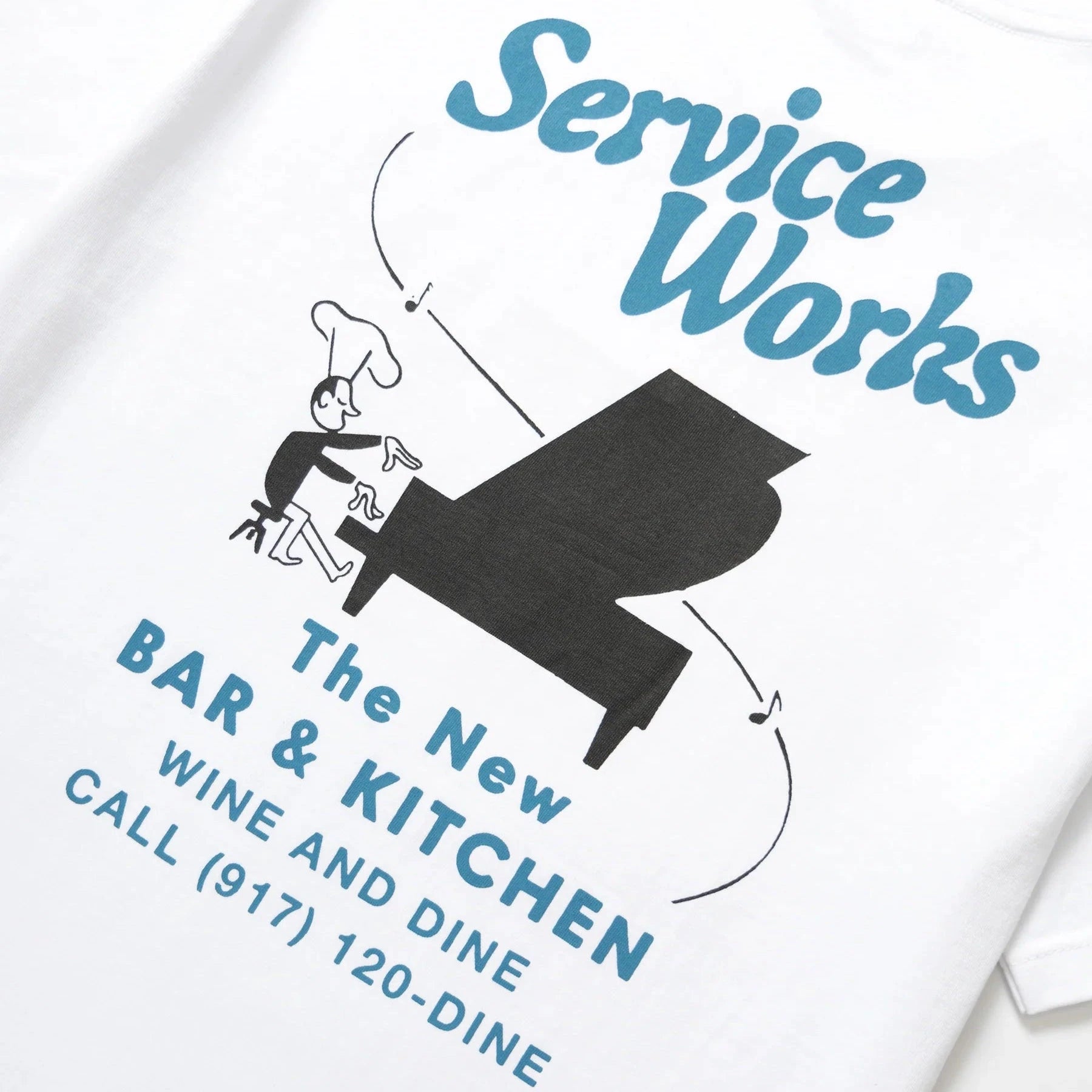 Service Works Bar & kitchen T-Shirt Herren T-Shirt Service Works