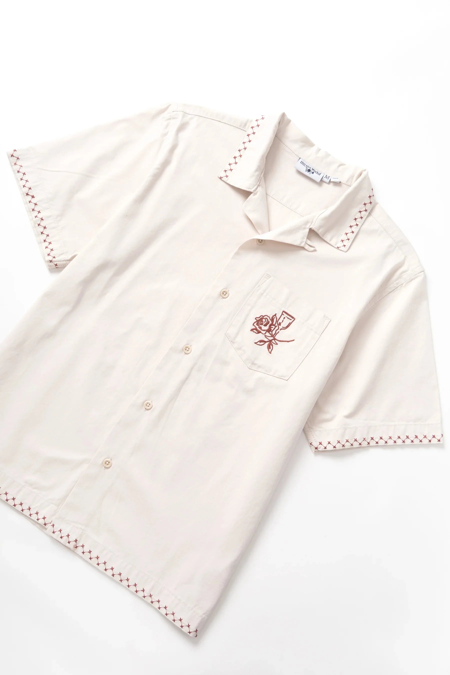 Service Works Border Shirt Herren Kurzarm-Hemd Service Works