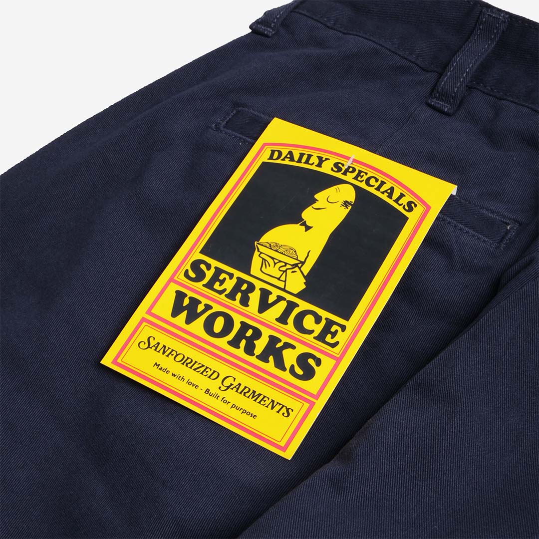 Service Works Drill Part Timer Pant Herren Chino Service Works