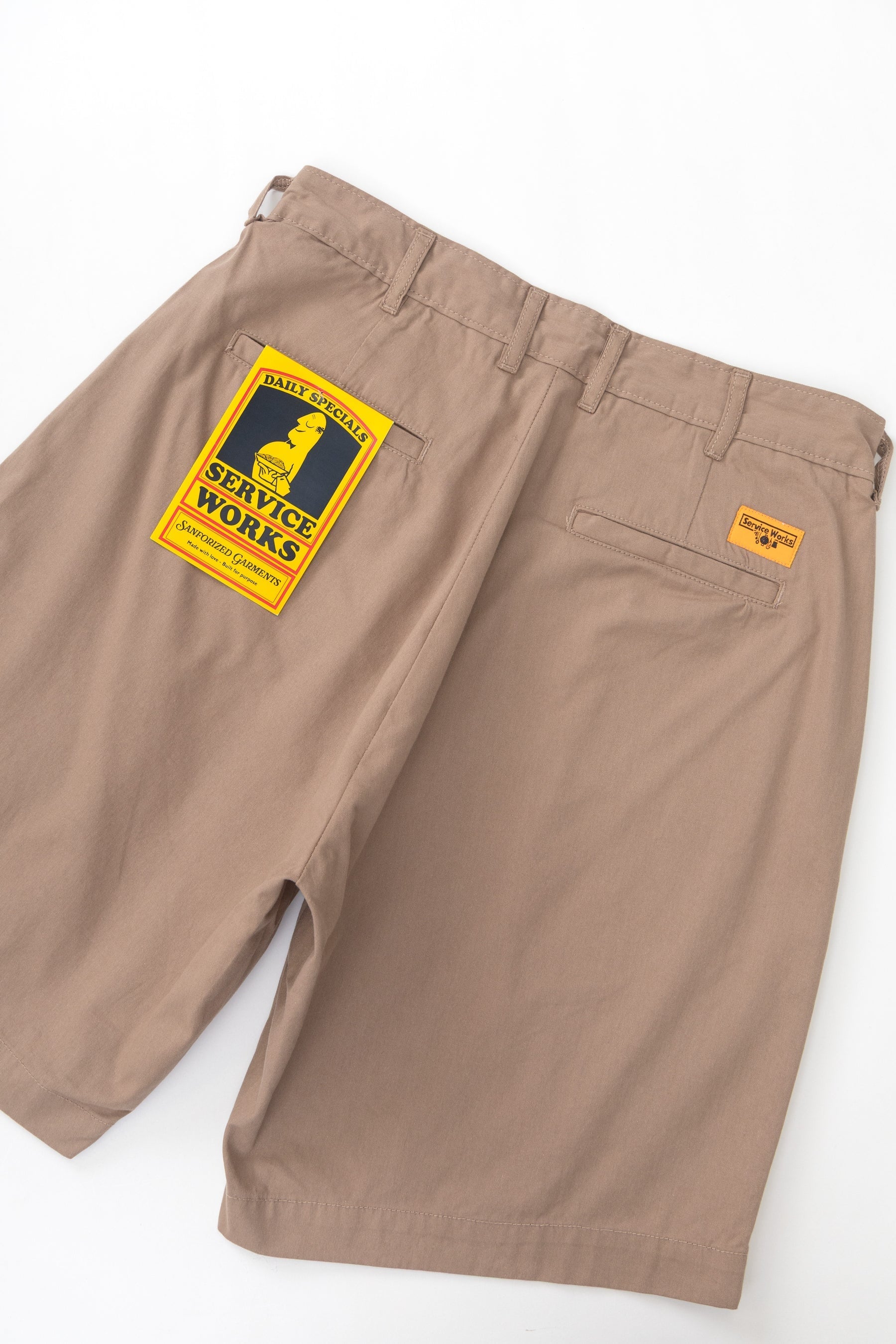 Service Works Drill Part Timer Shorts Herren Chino-Short Service Works