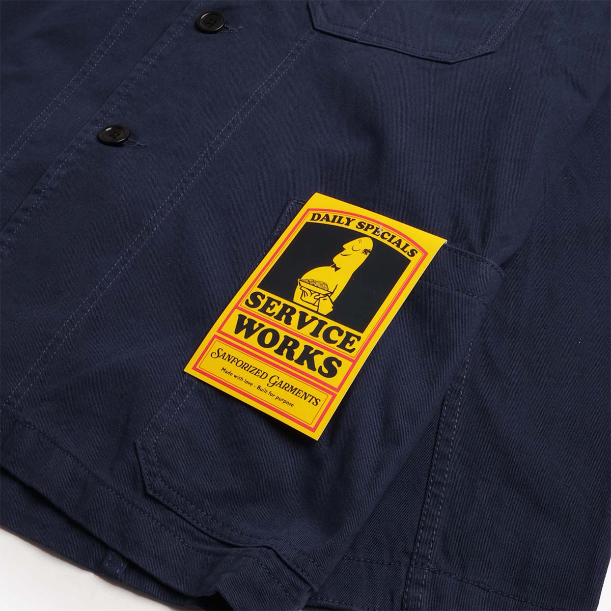 Service Works Drill Server Suit Jacket Herren Casual-Jacke Service Works