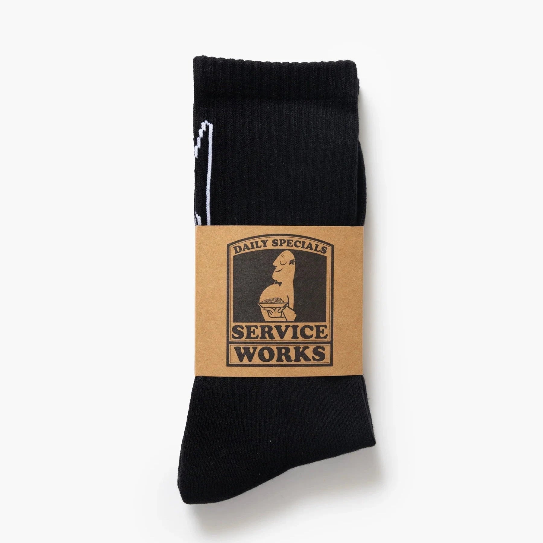 Service Works Knife & Fork Socken Socken mittel Service Works