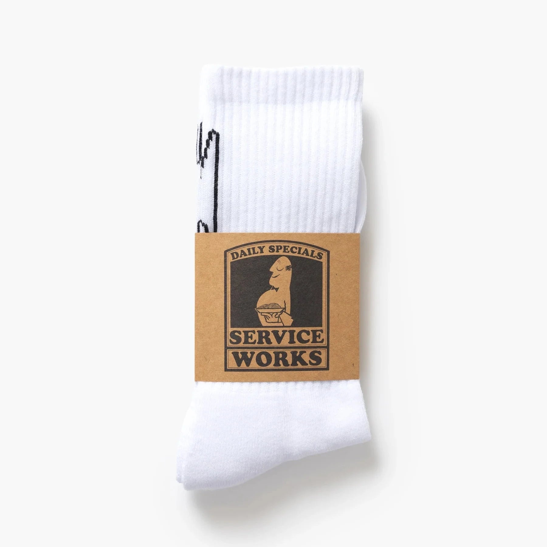 Service Works Knife & Fork Socken Socken mittel Service Works