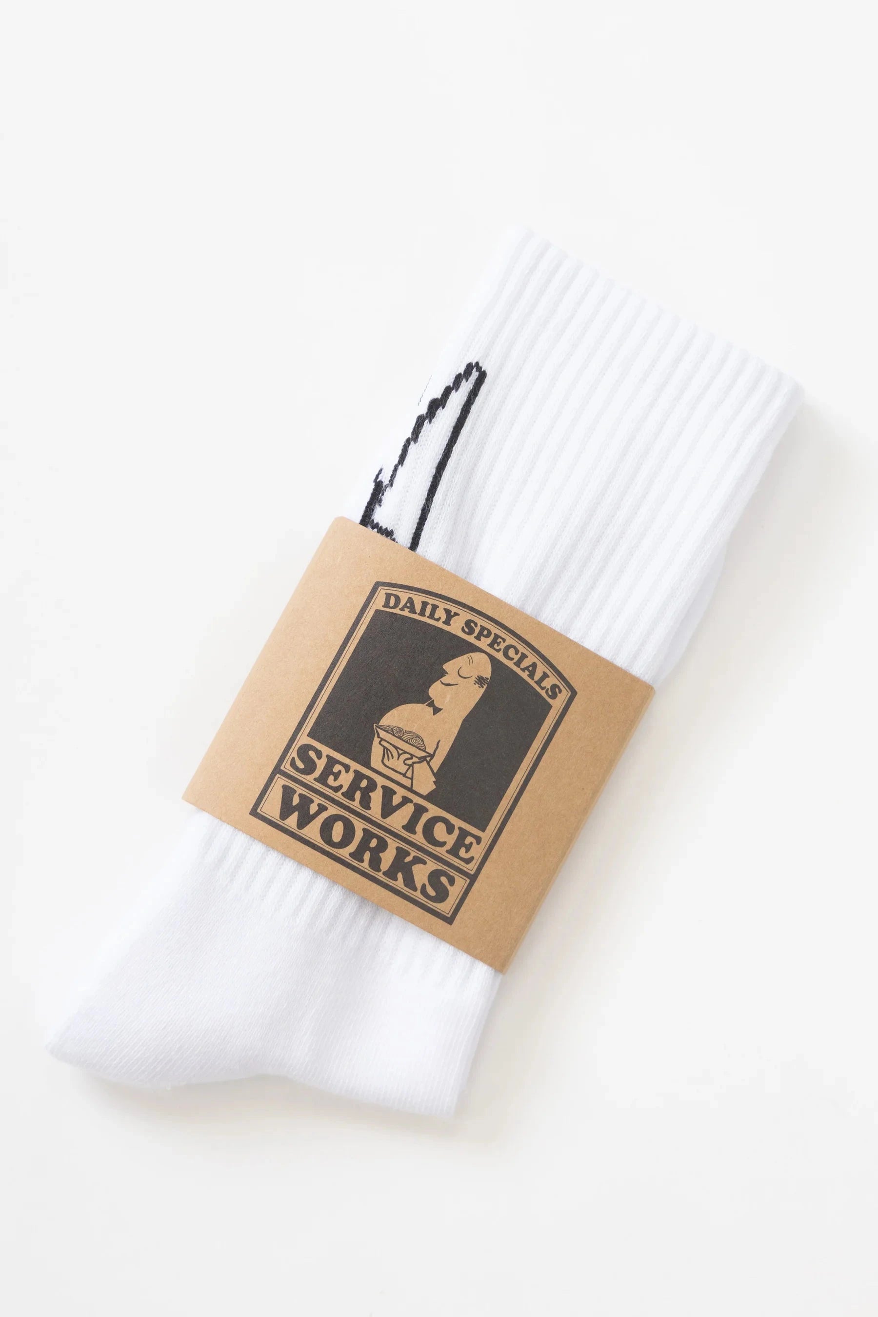 Service Works Knife & Fork Socken Socken mittel Service Works