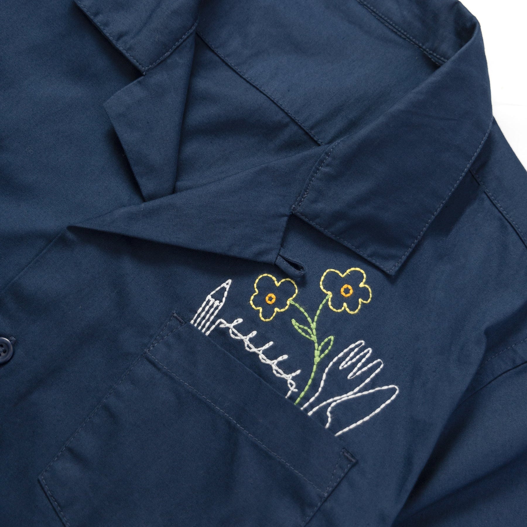 Service Works Light Twill Necessities Hemd Herren Kurzarm-Hemd Service Works