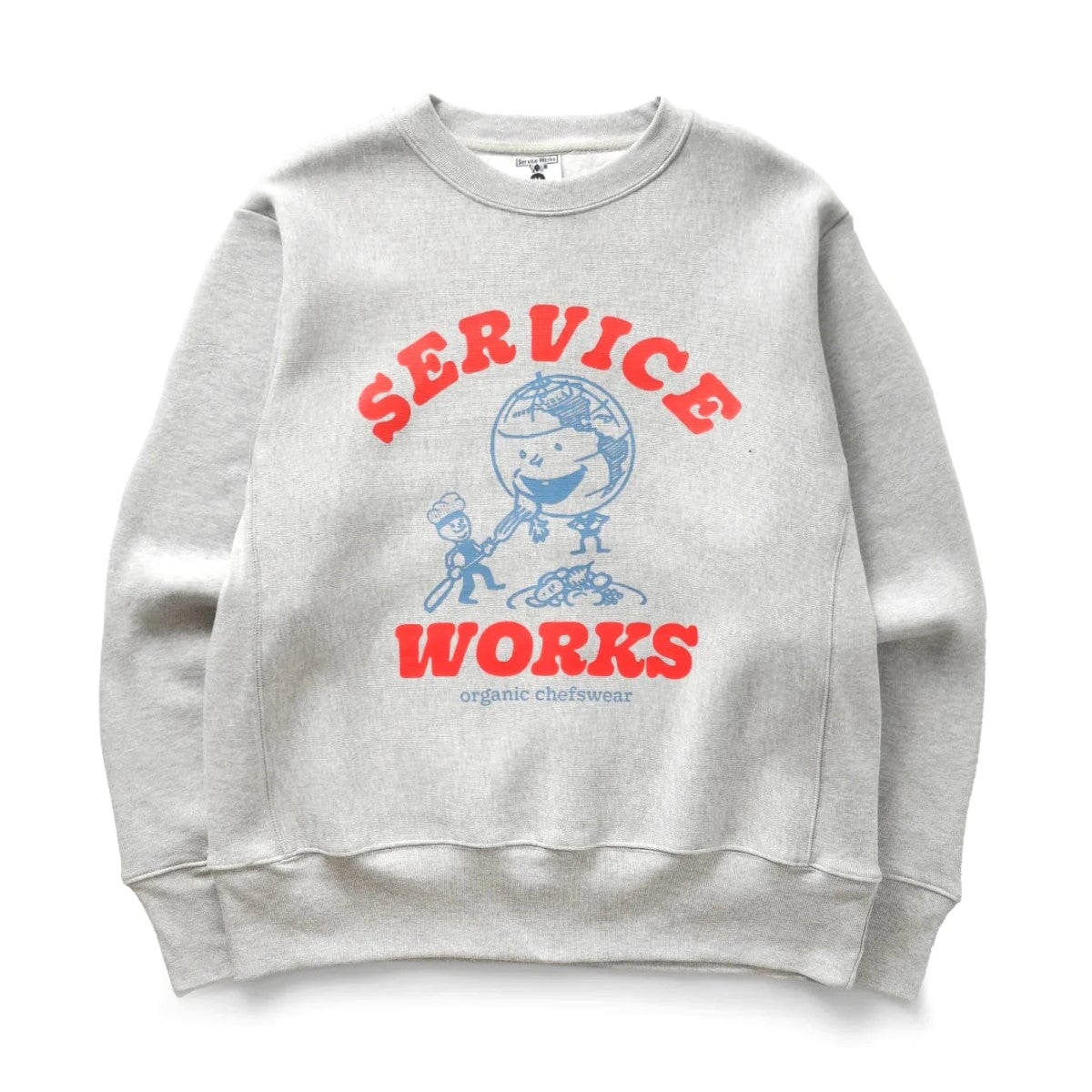 Service Works Organic Chefswear Crewneck Herren Crewneck Service Works