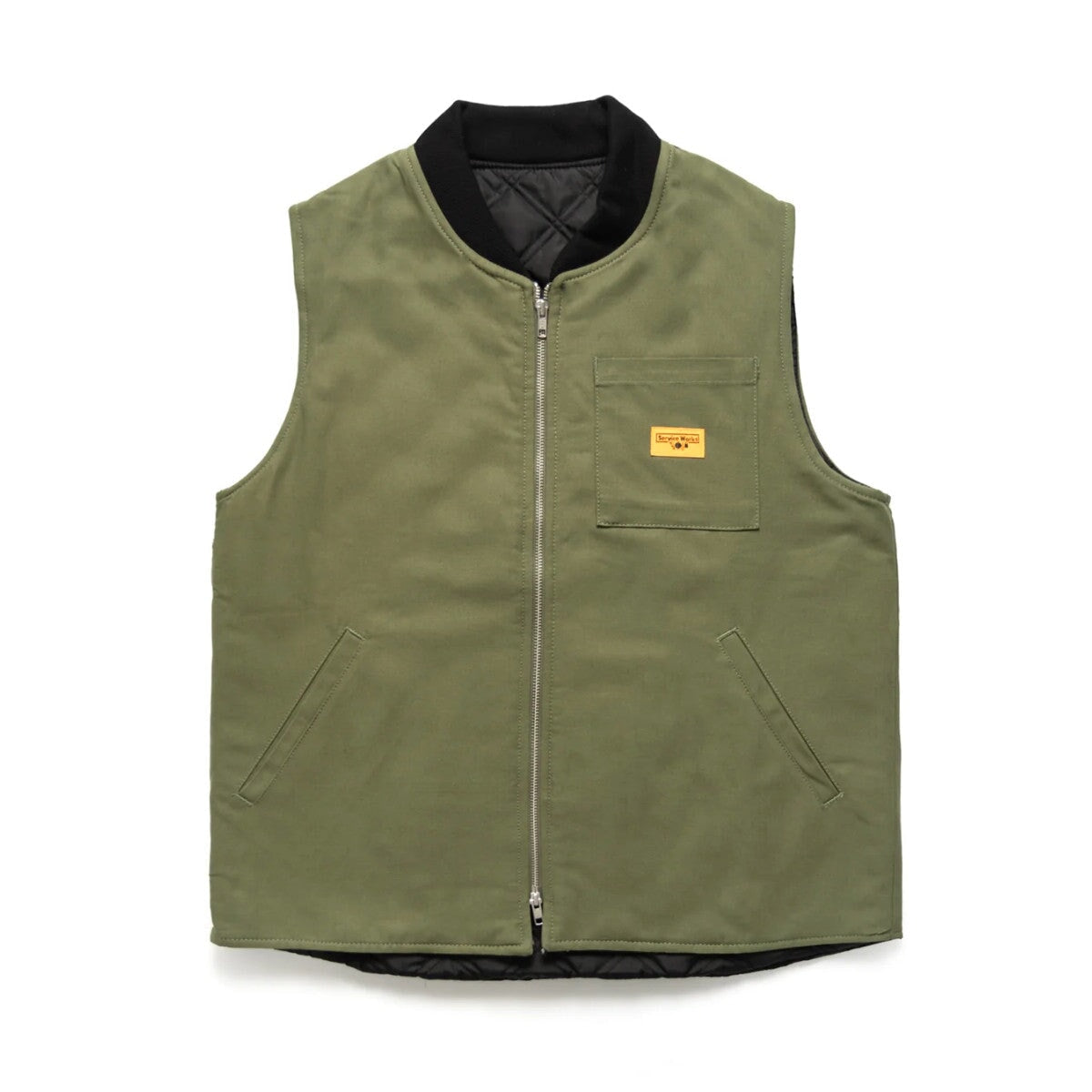 Service Works Padded Work Vest Jacket Herren Casual-Jacke Service Works