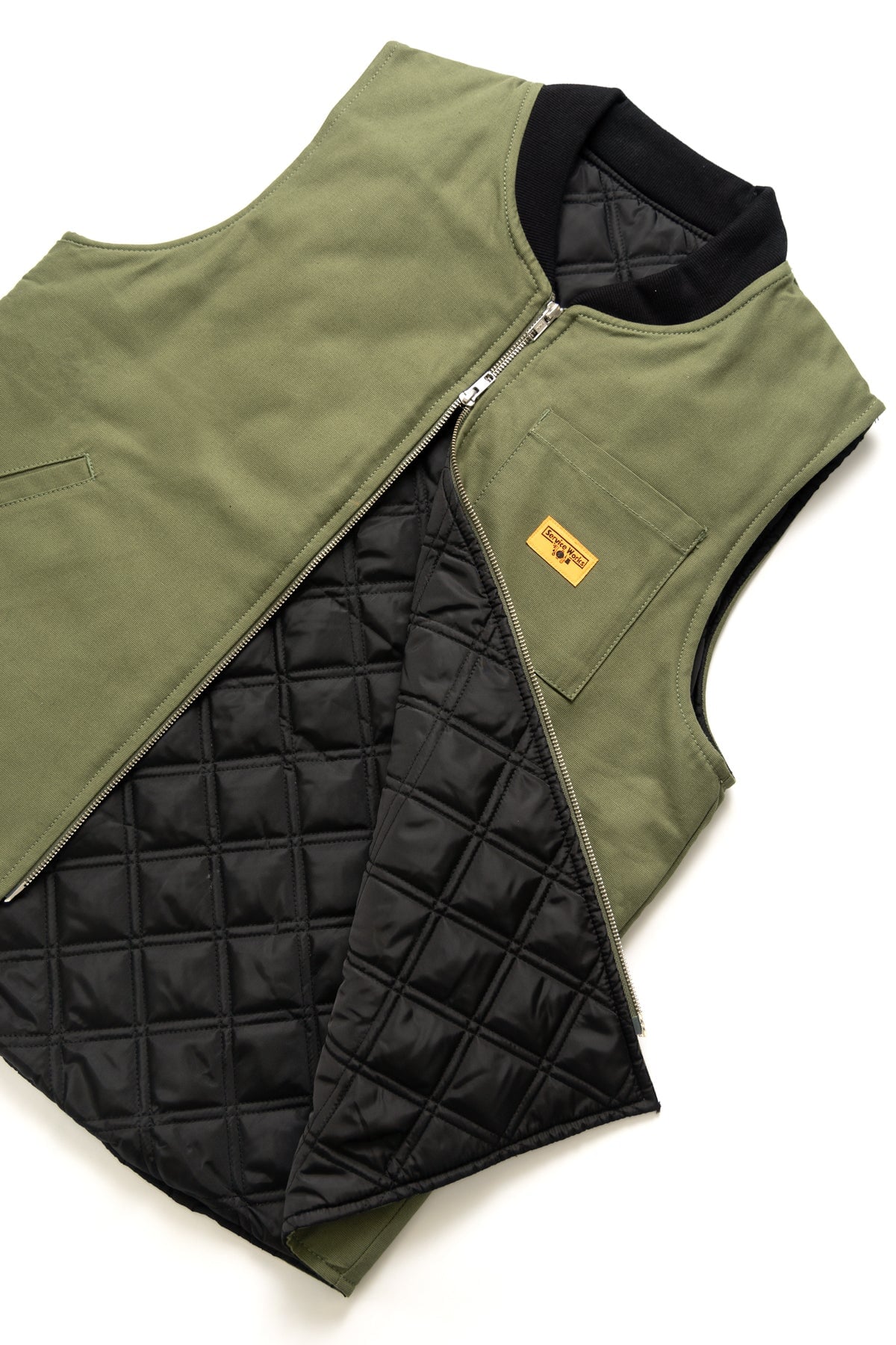 Service Works Padded Work Vest Jacket Herren Casual-Jacke Service Works