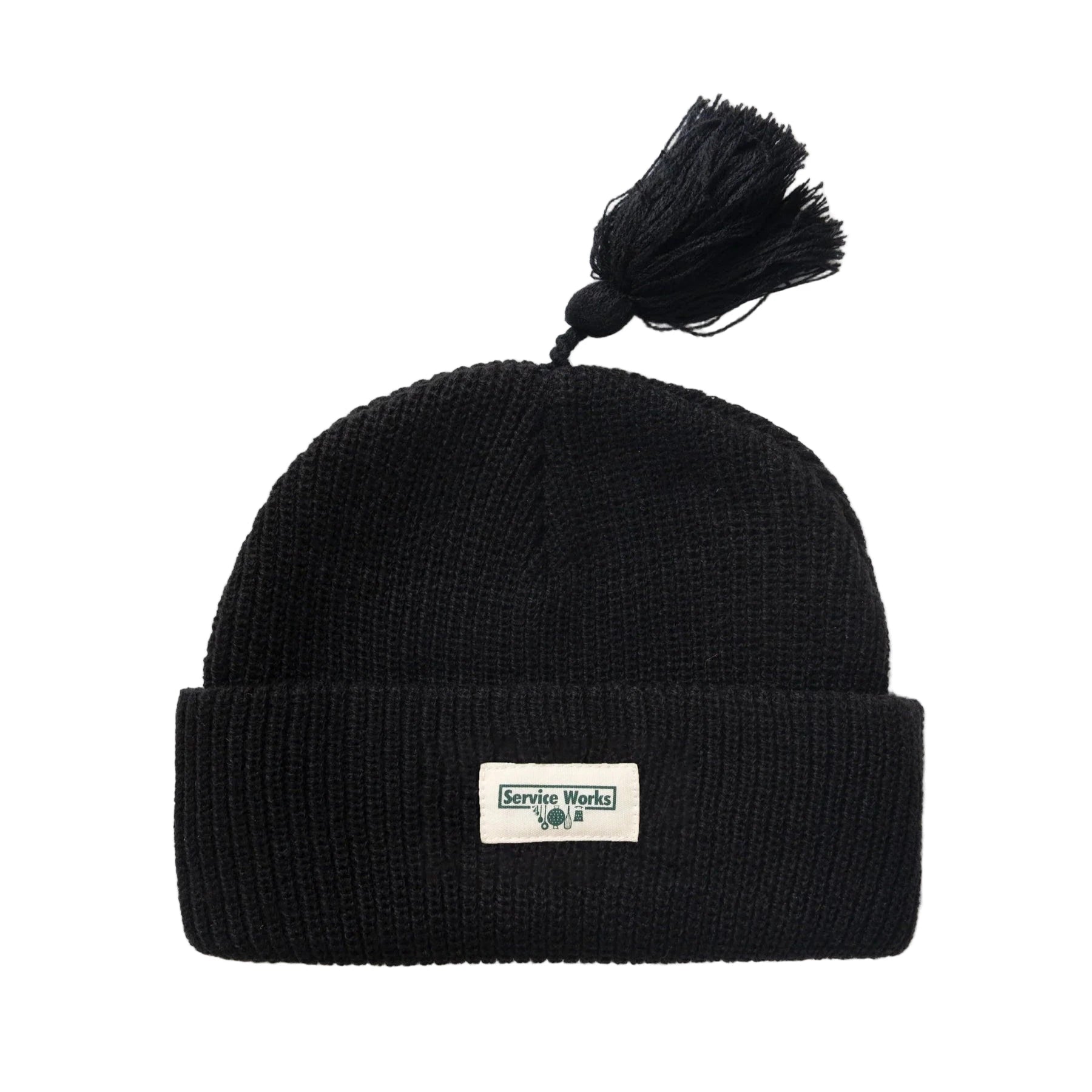 Service Works Tassle Beanie Beanie Service Works