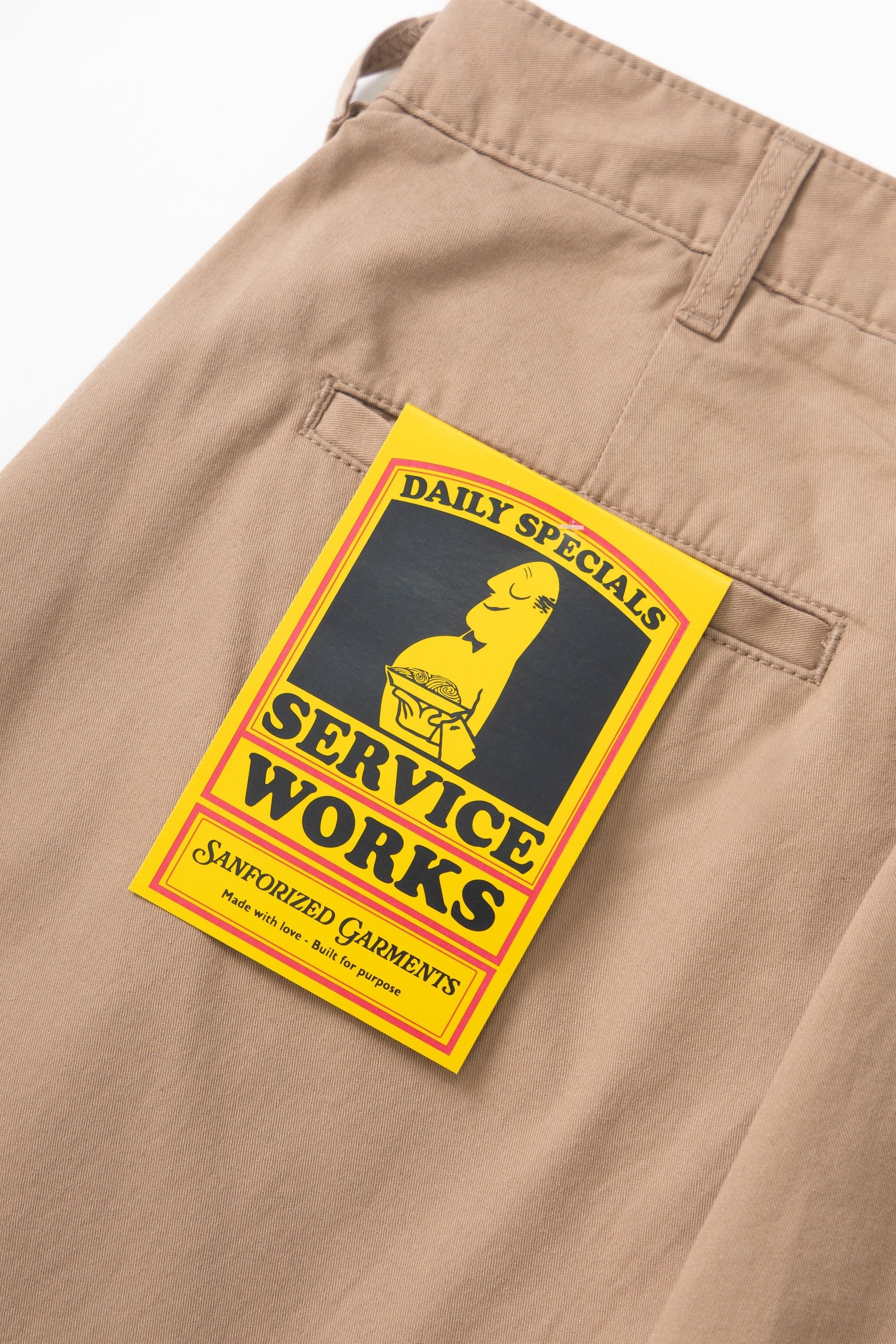 Service Works Twill Part Timer Pant Herren Chino Service Works